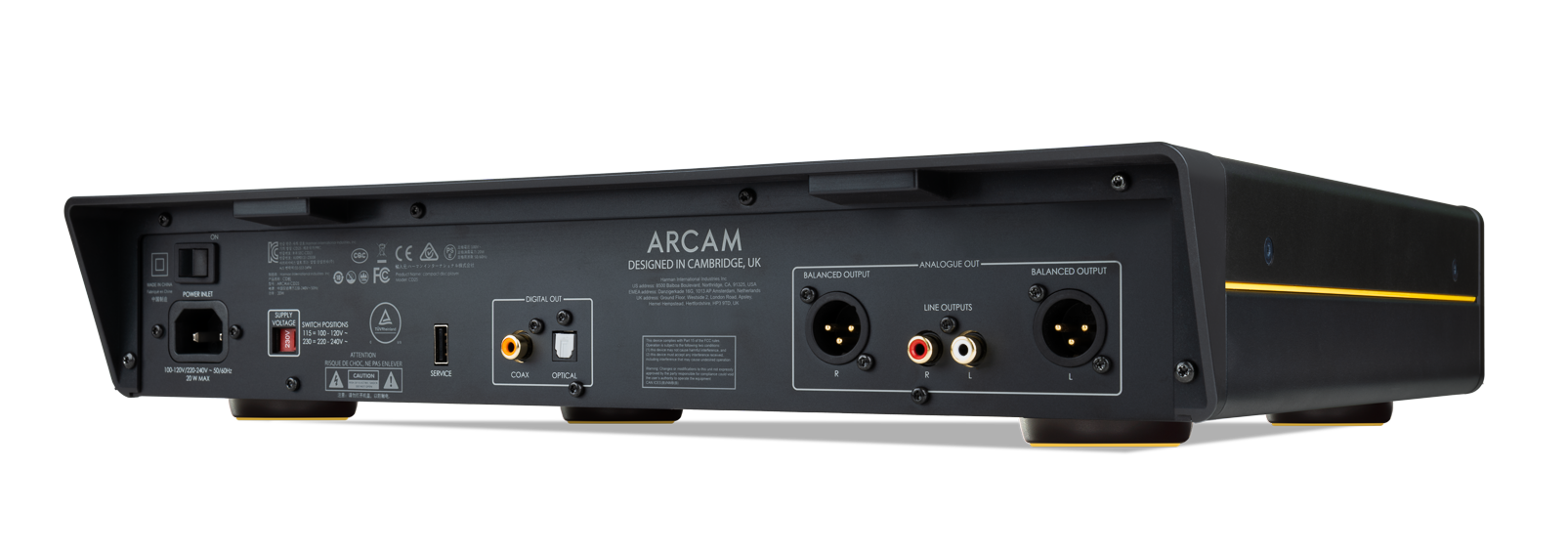 Arcam CD25 CD Player with Dual-Mono DAC Architecture