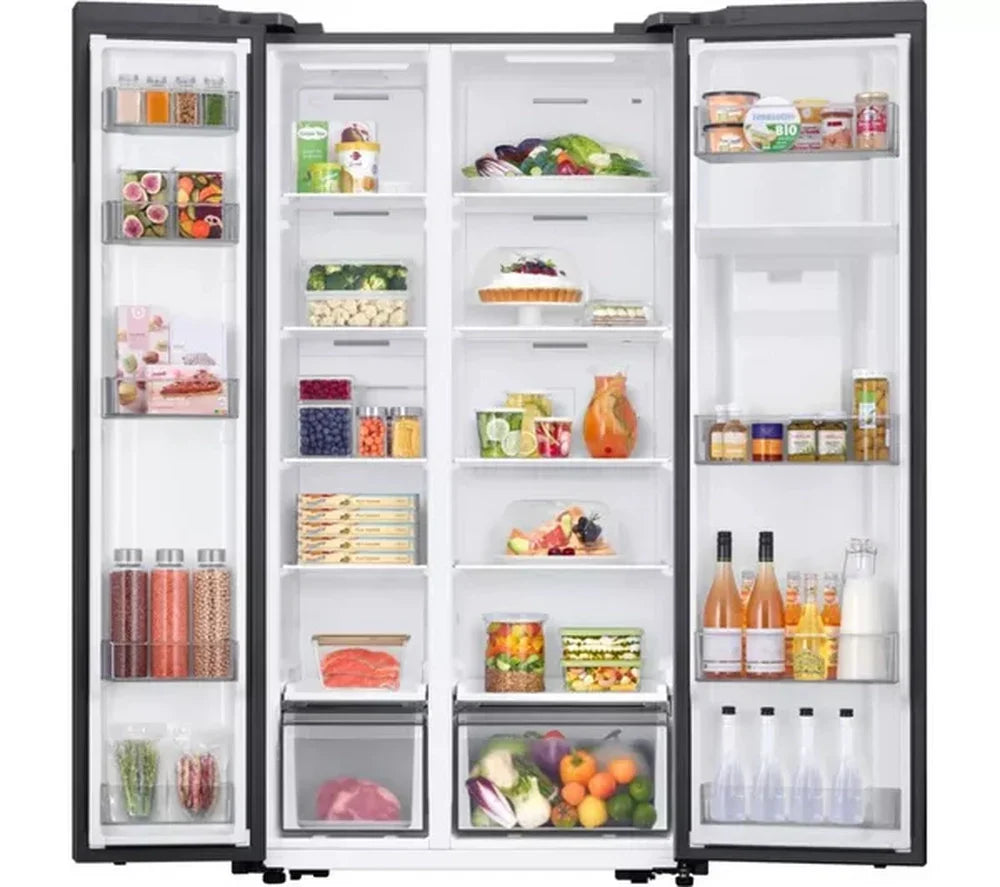 Samsung RS57DG410EM9EU Bespoke AI Series 7 SpaceMax Smart American-Style Fridge Freezer Silver
