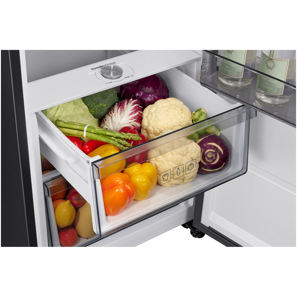 Samsung RR70H39DEFEU SpaceMax 382L Freestanding Total No Frost Tall Fridge Black