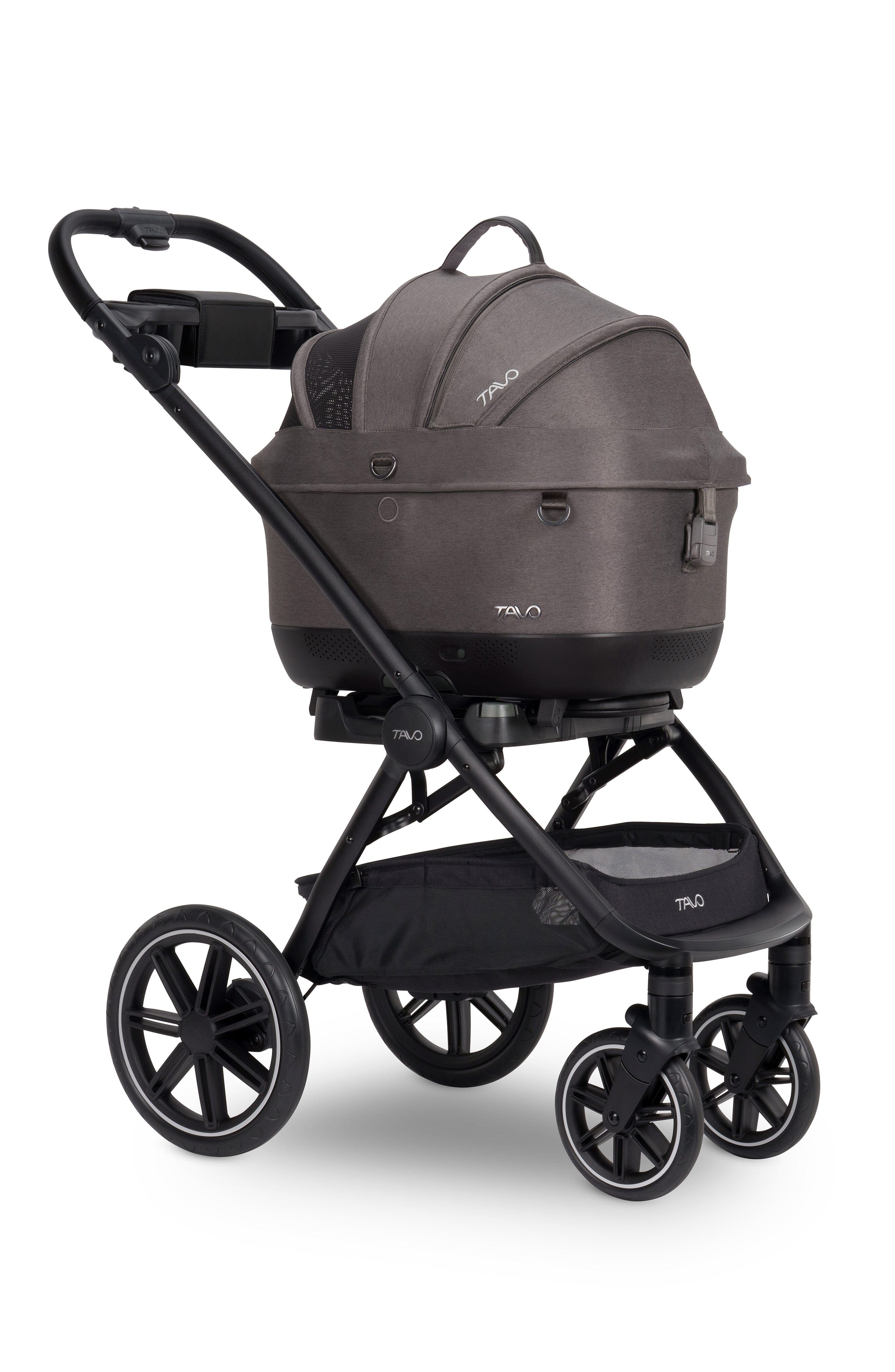 Tavo Maeve iso5X Wind + Roscoe Trek Stroller Black