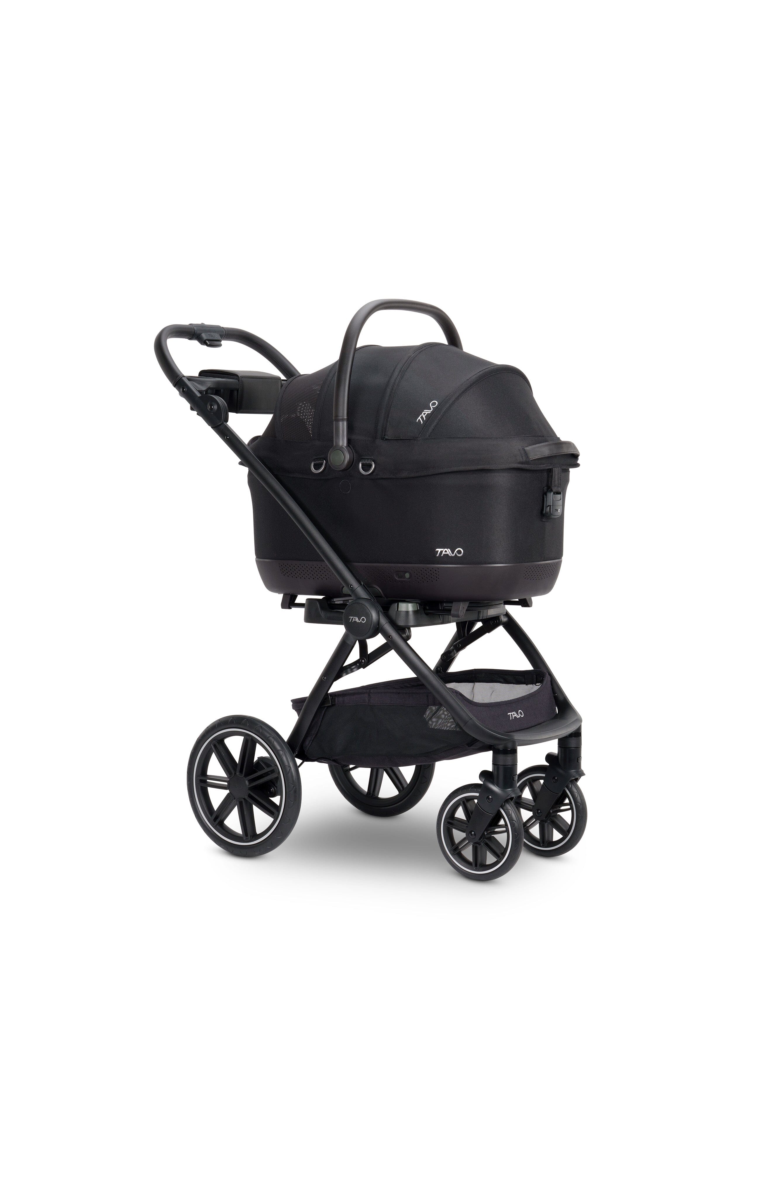 Tavo Maeve iso5X Wind + Roscoe Trek Stroller Black