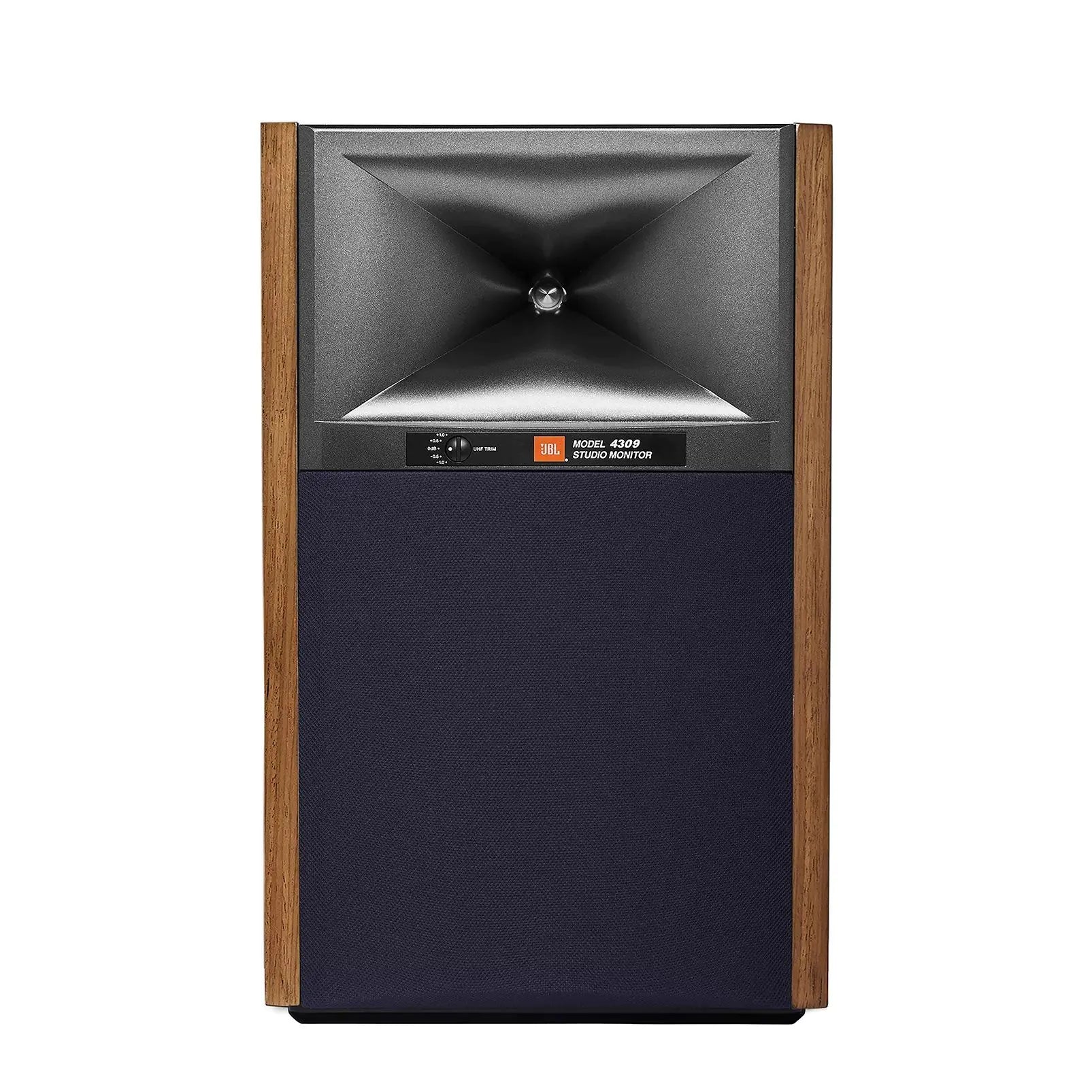 Arcam A25+ Integrated Amplifier Black with JBL 4309 Studio Monitor Bookshelf Speakers Walnut Pair