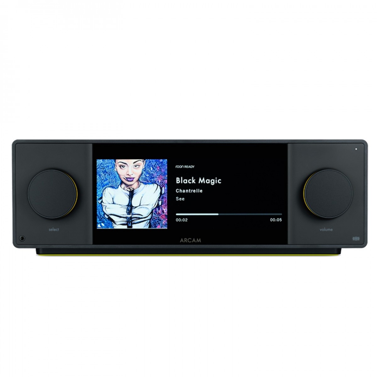 Arcam Radia SA45 Streaming Integrated Amplifier with Klipsch RP-6000F II Floorstanding Speakers Pair Black HiFi Package
