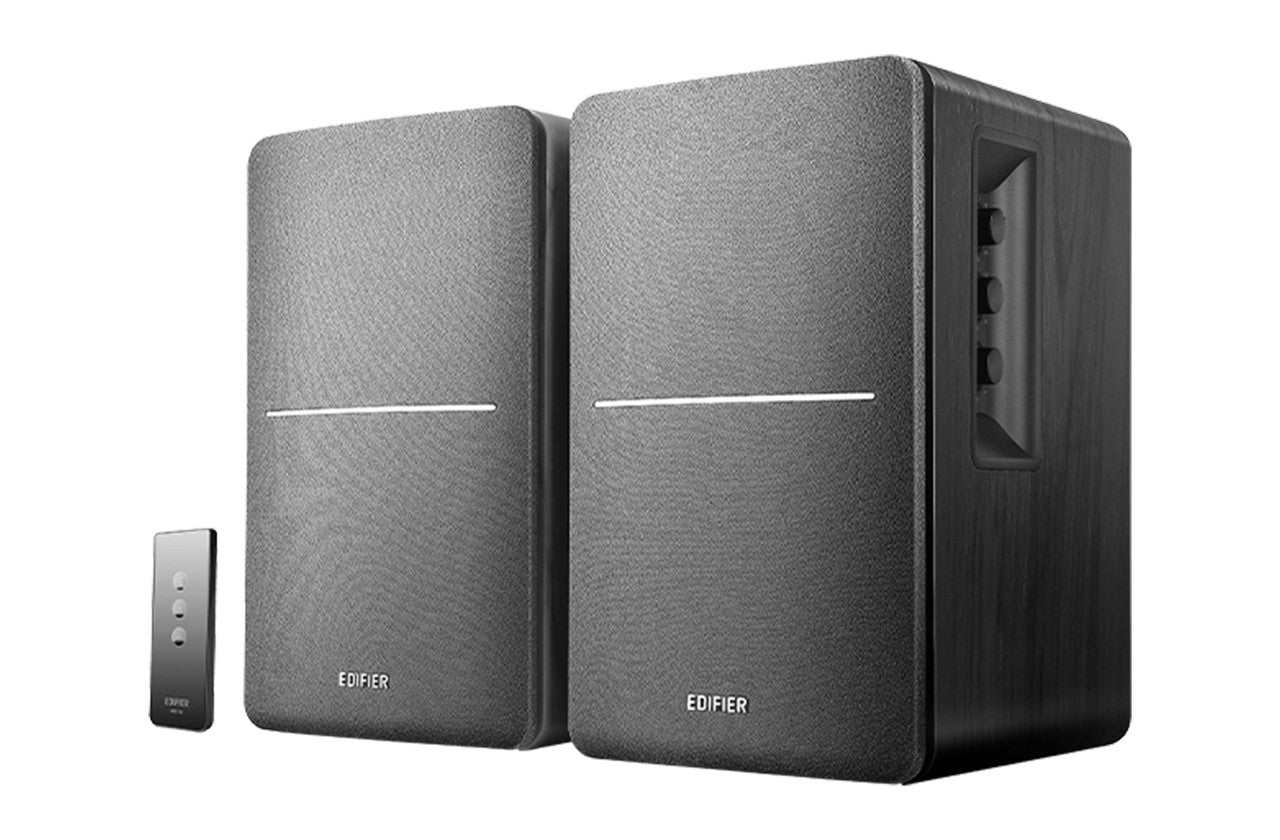 Edifier R1280T Active Bookshelf Speakers Pair - Black