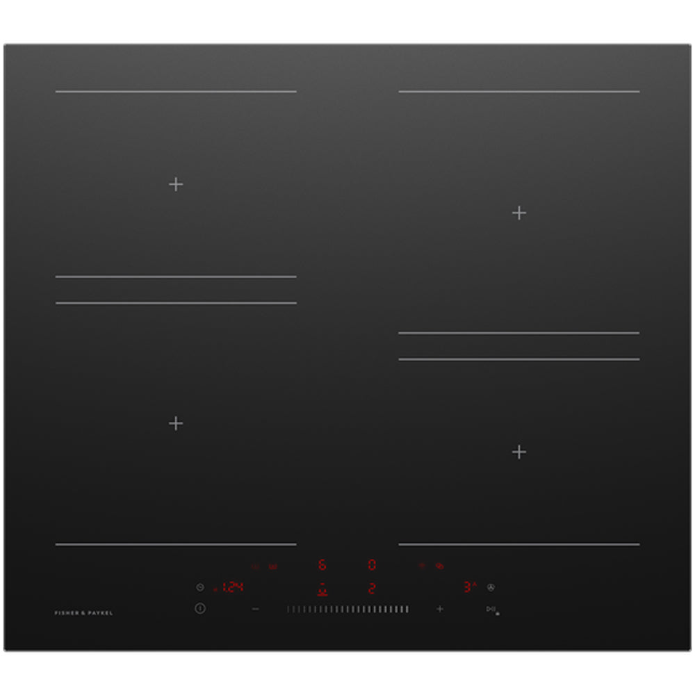 Fisher and Paykel CI604CTB2 Series 5 60cm 4 Zone Induction Hob Black