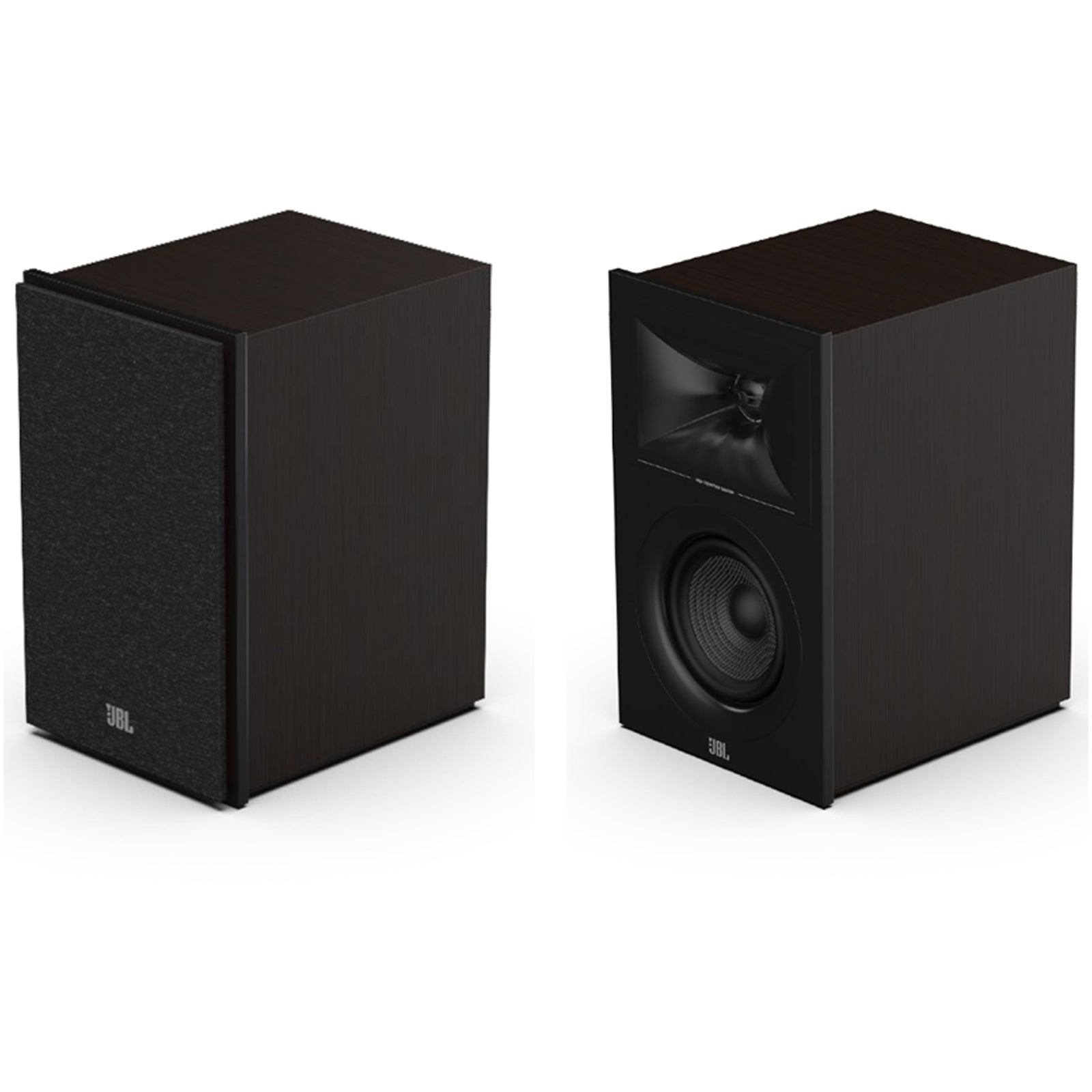 JBL STAGE 250B 2 Way 5.2 Inch Dolby Atmos Surround Sound Bookshelf Speakers Pair Black
