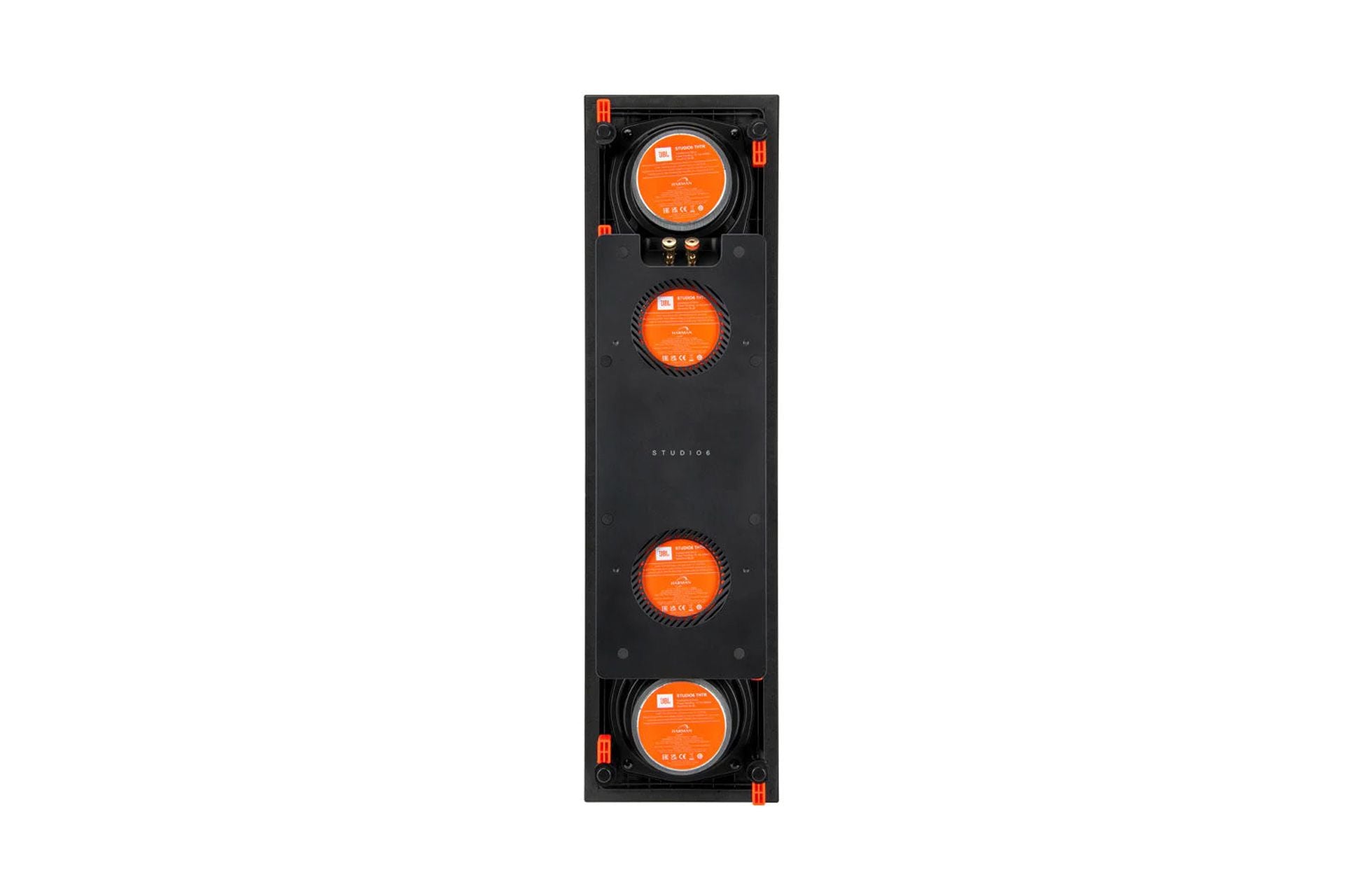 JBL Studio 6 Theater Quad 5.25 Inch 2-way Single In-Wall LCR Speaker