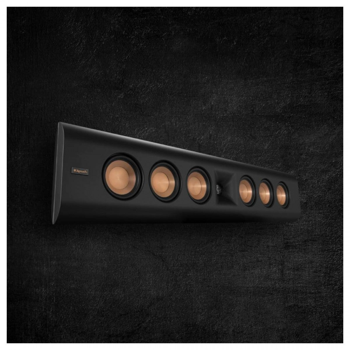 Klipsch RP-640D Reference Premier Slimline On-Wall Speakers PAIR with Stand Black