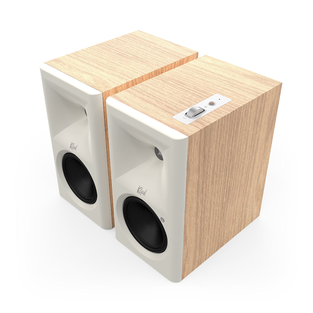Klipsch The Fives II Active Bookshelf Speakers Pair - Red Oak