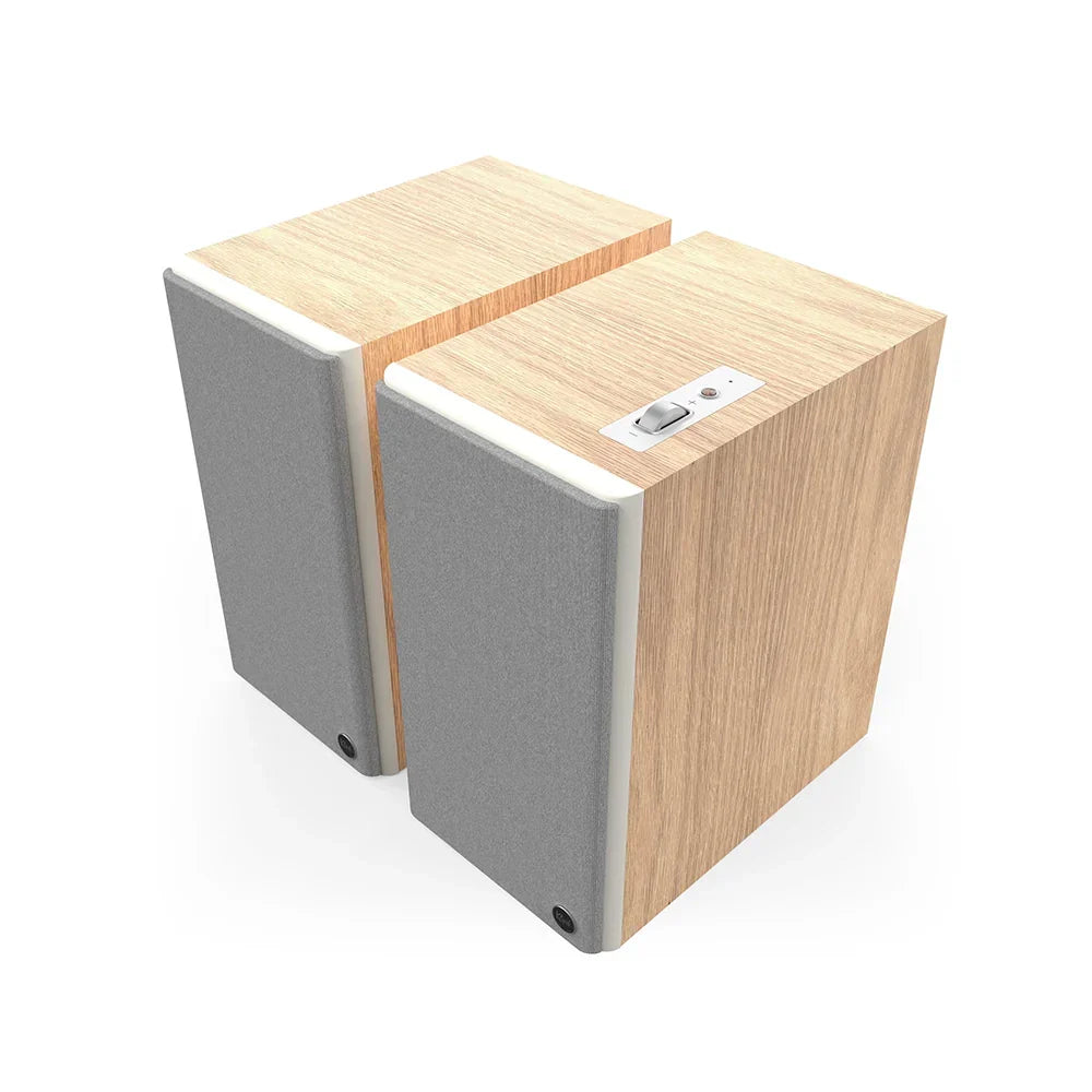 Klipsch The Sevens II Active Bookshelf Speakers Red Oak