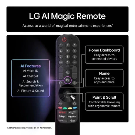 LG OLED55B56LA 55 Inch OLED AI B5 4K HDR Ultra HD Smart TV