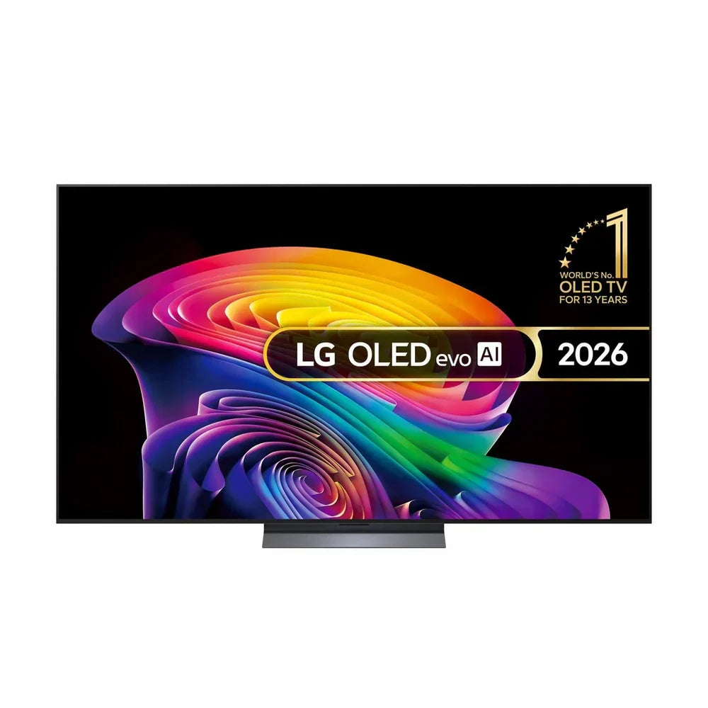 LG OLED77C66LB 77 Inch OLED evo AI C6 4K Ultra HD HDR Smart TV 2026