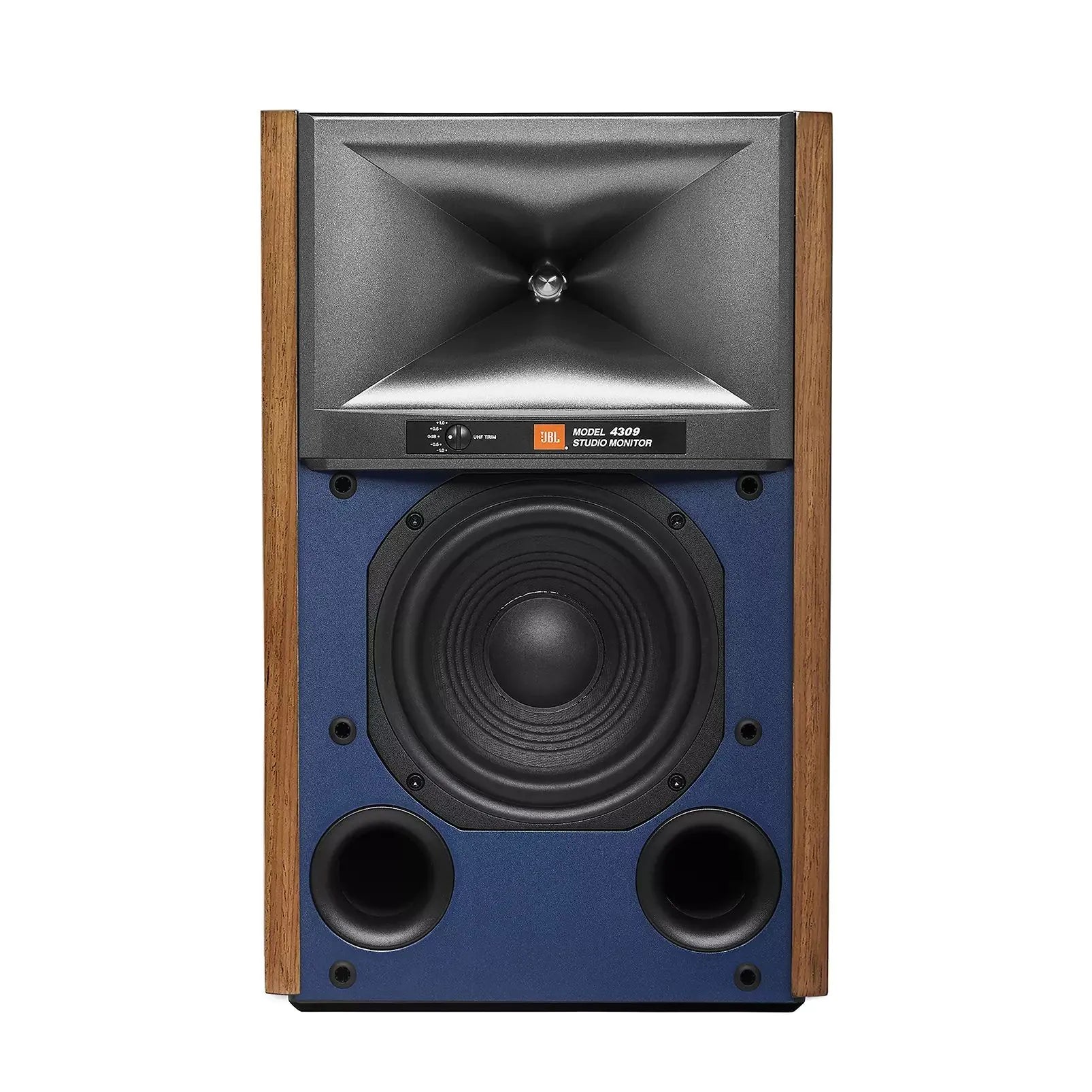 Marantz PM6007 Integrated Amplifier Black with JBL 4309 Studio Monitor Bookshelf Speakers Walnut Pair