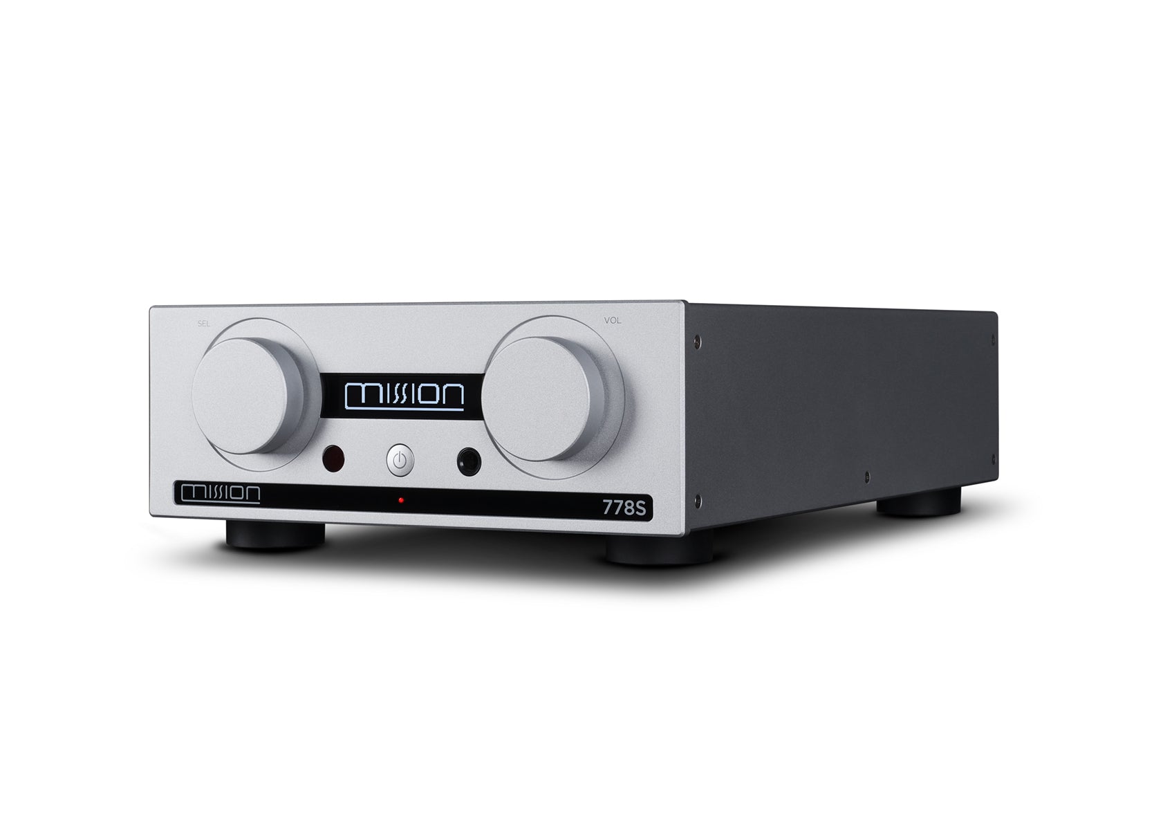 Mission 778X Stereo Amplifier with 778S Streamer HiFi Bundle - Silver