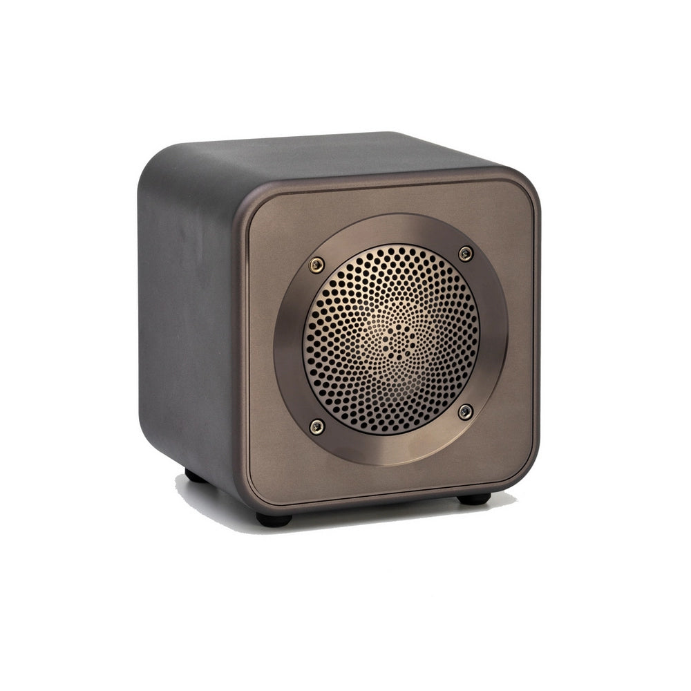 Mitchell Acoustics uStream GO Portable Active Stereo Wireless Speakers Pair - Gun Metal Grey