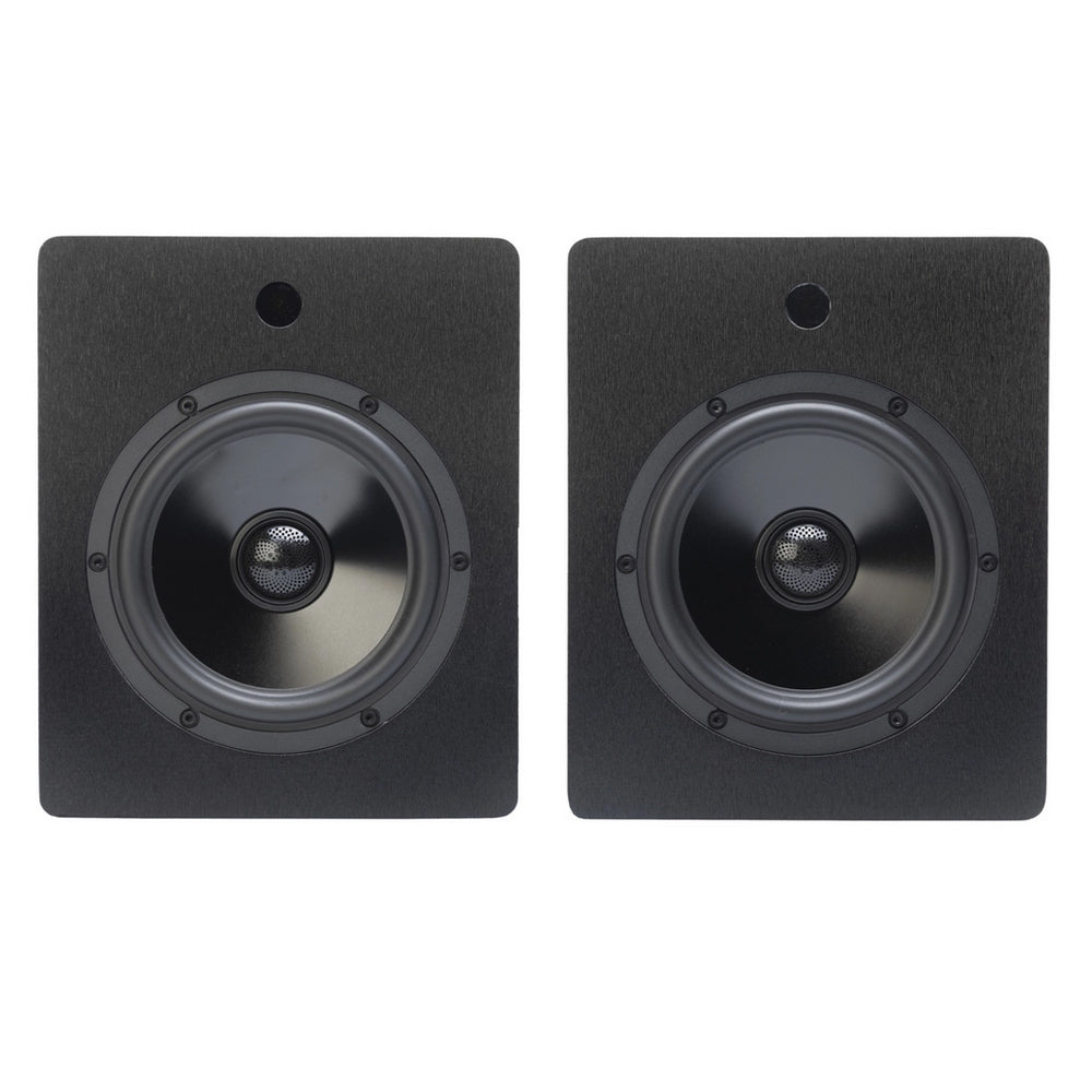 Mitchell Acoustics uStream Two Active Stereo Wireless Bookshelf Speakers Pair Black