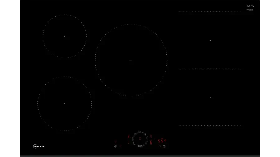 Neff T58FHW1L0 N70 80cm Induction Hob Black