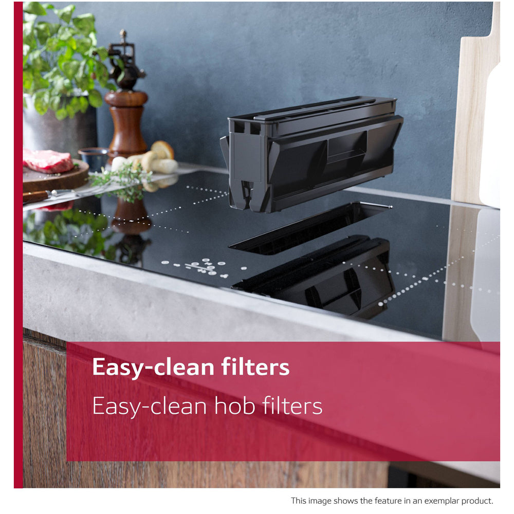 Neff V58NBS1L0 N50 80cm Induction Hob with Integrated Ventilation System