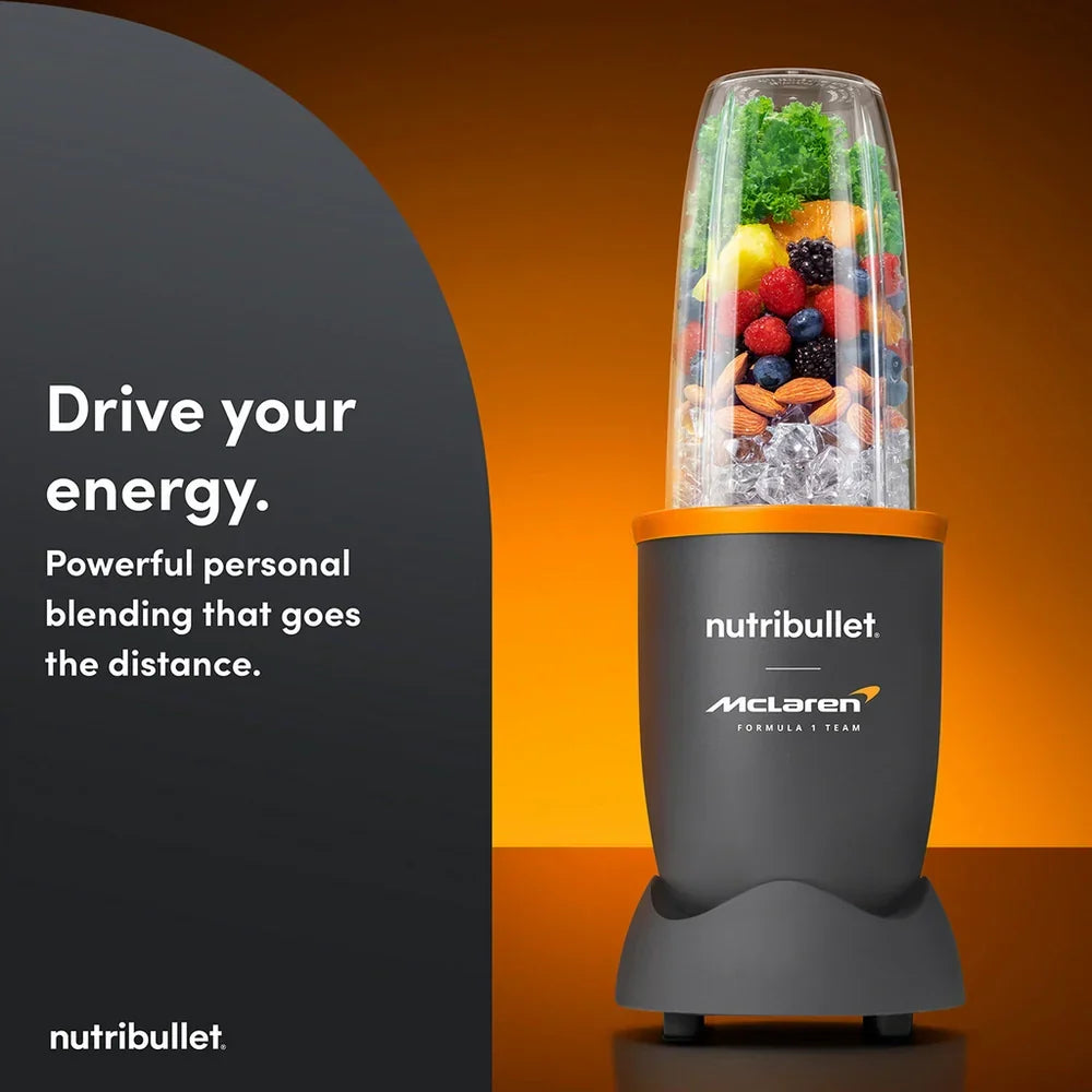 Nutribullet 900 Series McLaren F1 Team Edition Portable Blender 2775 - Grey