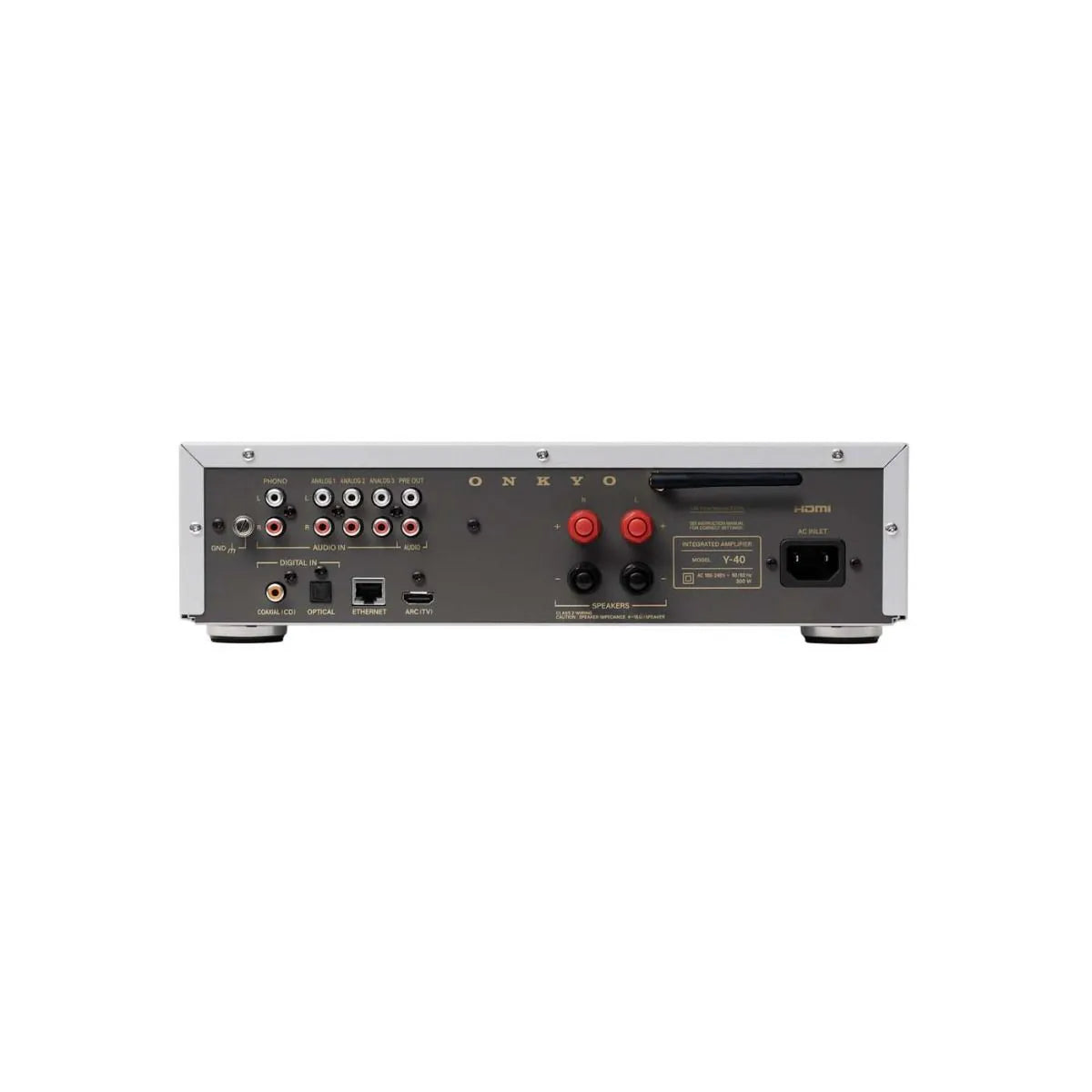 Onkyo Muse Y-40 150W Network Streamer & Integrated Amplifier Silver