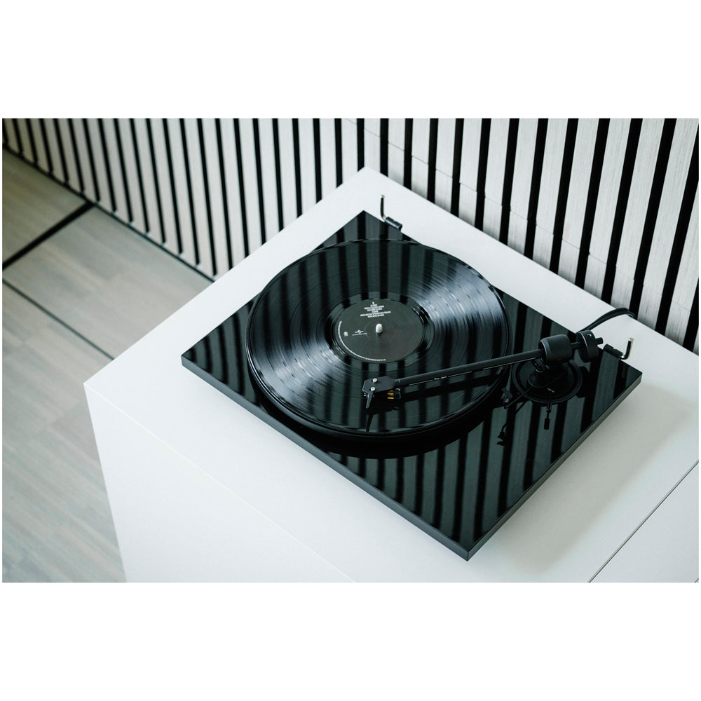 Pro-Ject E1.2 Plug and Play Audiophile Grade Manual Turntable Black
