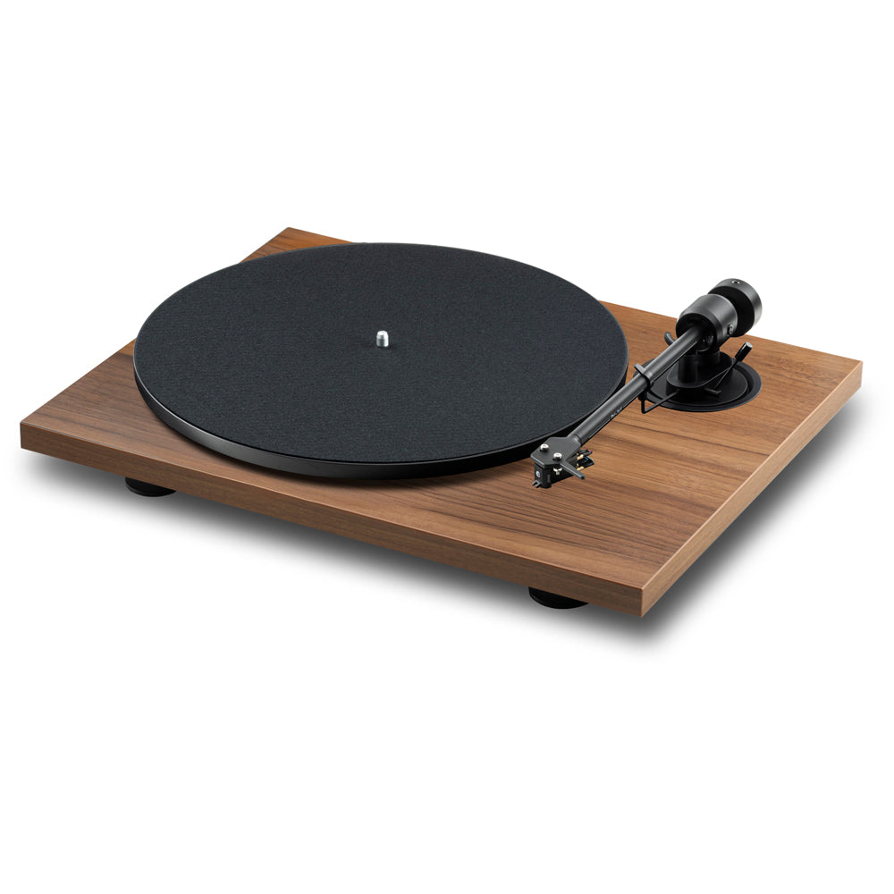 Pro-Ject E1.2 Plug and Play Audiophile Grade Manual Turntable Walnut
