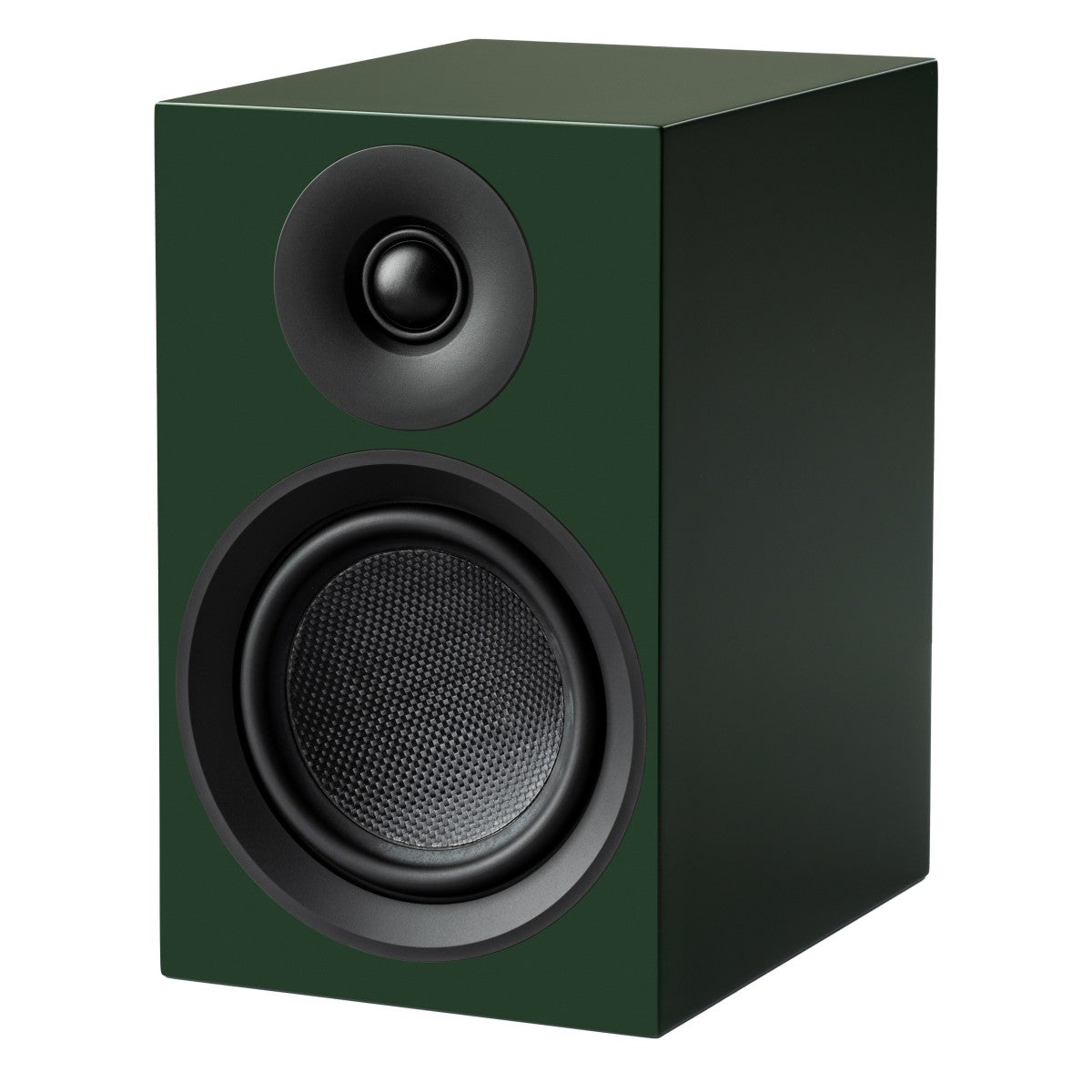 Pro-Ject Speaker Box 5 E Carbon Bookshelf Speakers Pair Satin Fir Green