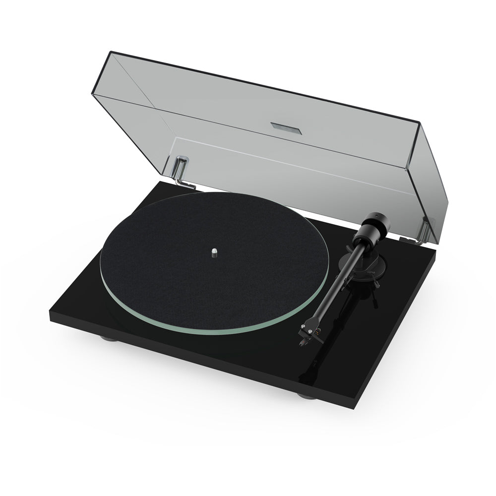 Pro-Ject T1 EVO Phono Belt-Driven Turntable and Ruark R610 Streaming Music Console Black HiFi Package