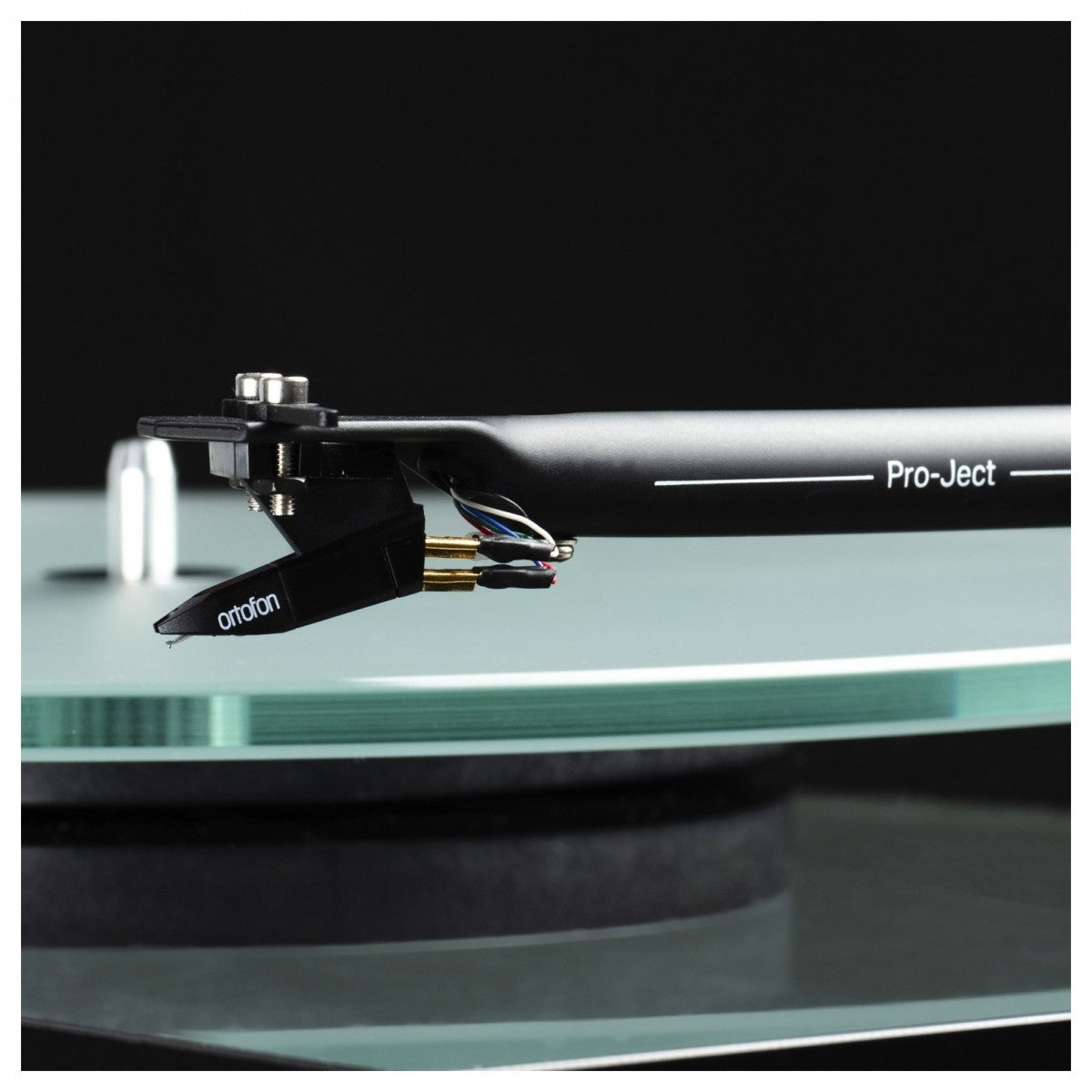 Pro-Ject T1 EVO Standard Turntable and Ruark MR1 MK3 Active Bluetooth Speakers with Built-in MM Phono Preamp Walnut