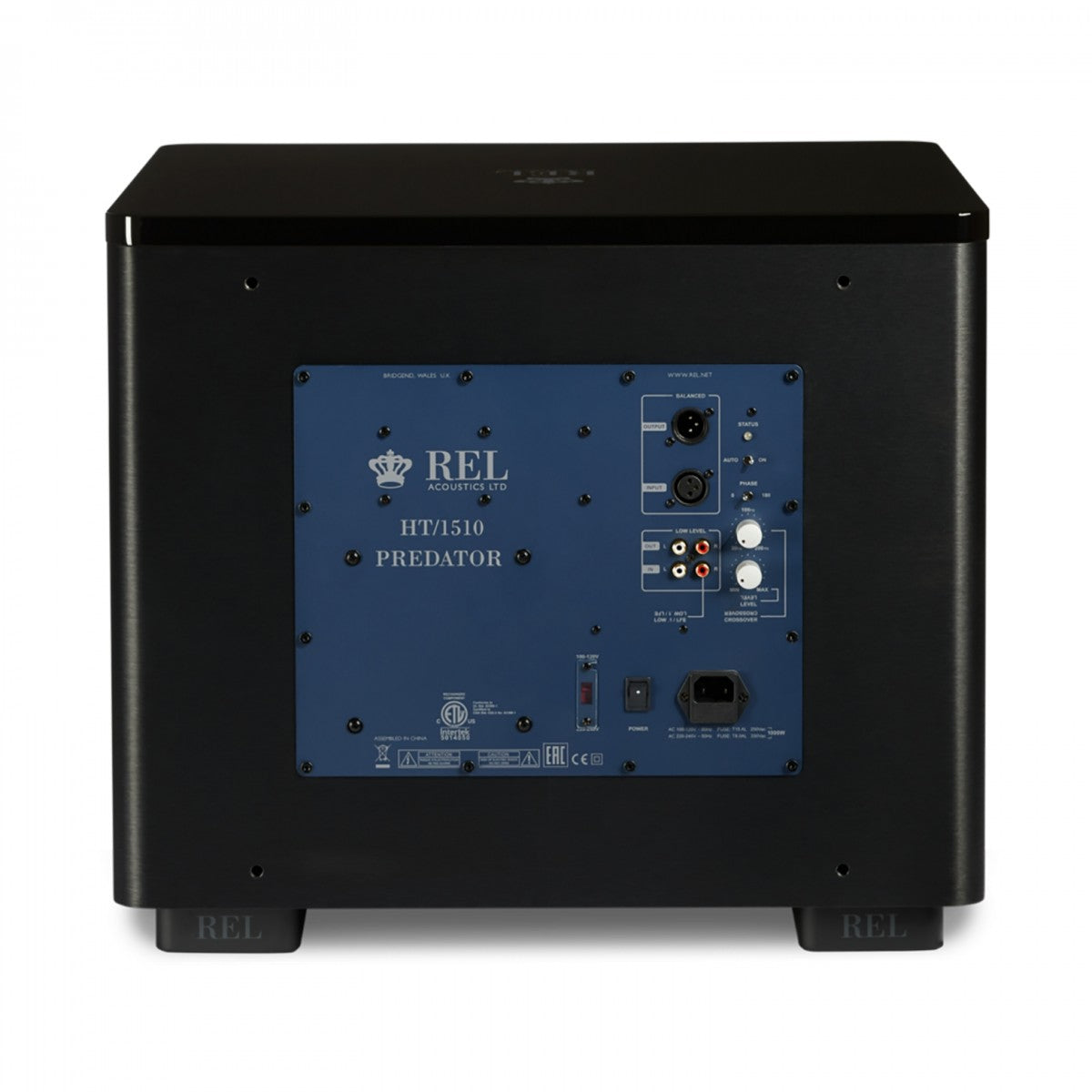 REL HT 1510 Predator 1000 Watt Subwoofer - Black