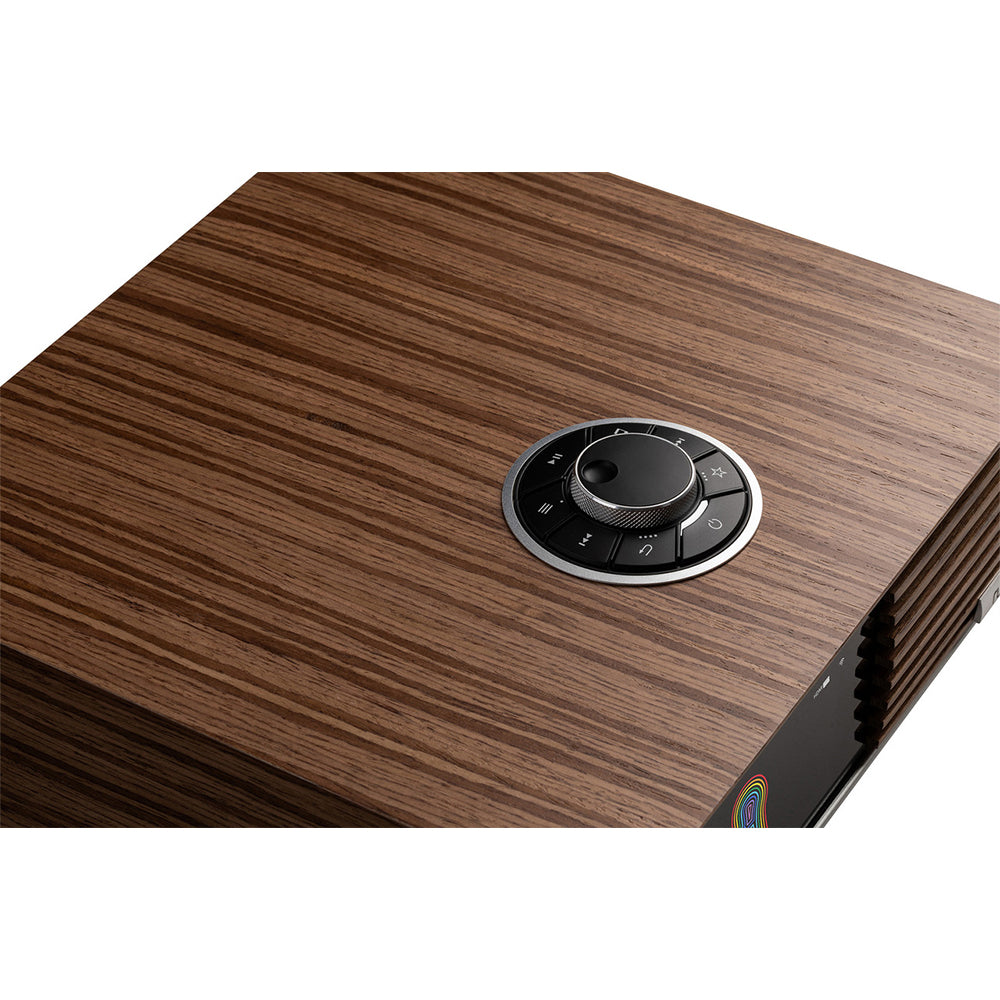 Ruark R610 Music Console and Wharfedale Linton Heritage Standmount Speakers with Matching Stands - Walnut