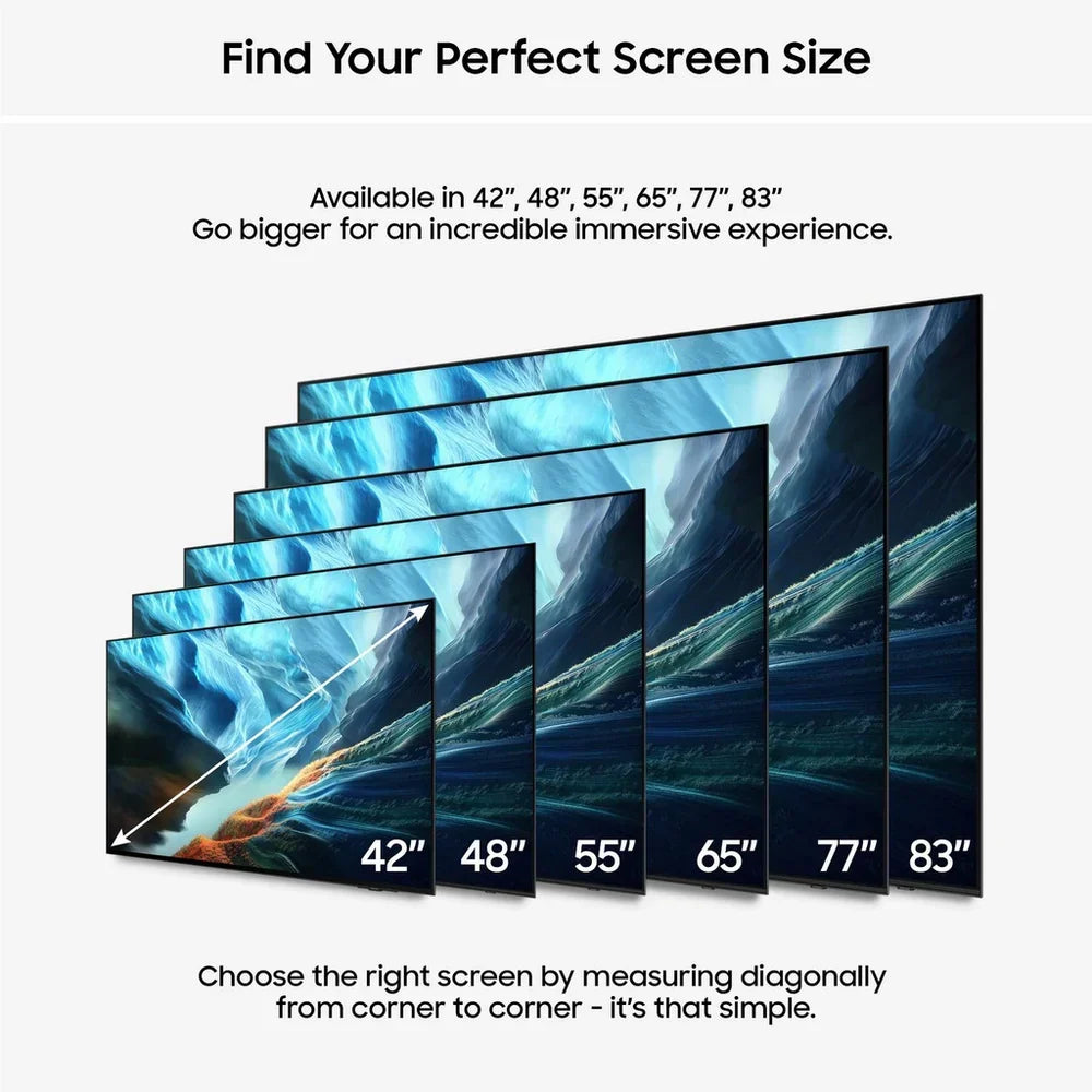 Samsung QE55S90HAEXXU 55 Inch S90H 4K OLED Ultra HD HDR AI Smart TV 2026