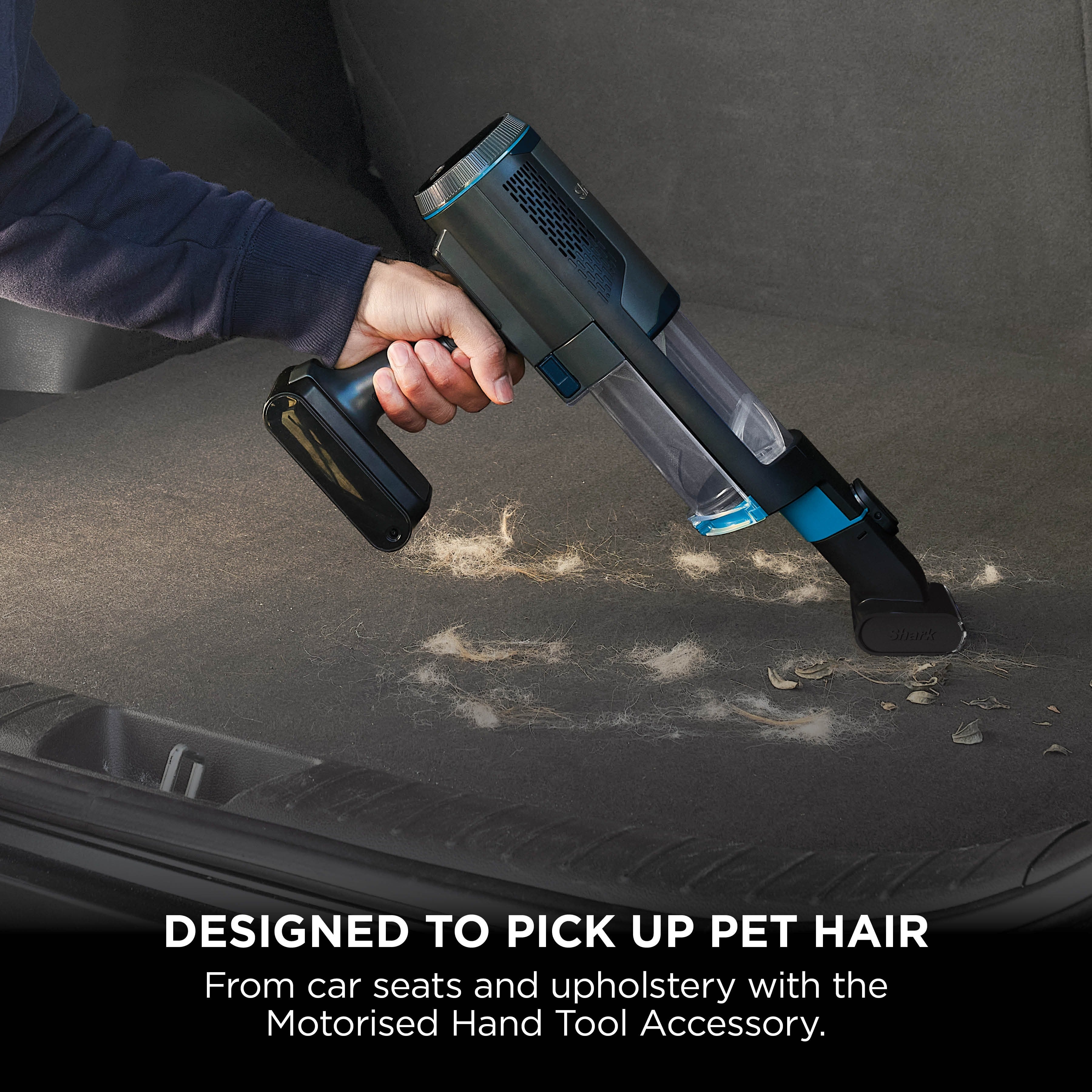 Shark PowerBoost Pet Cordless 2-in-1 Car & Home Handheld Power Vacuum Cleaner BH102UK