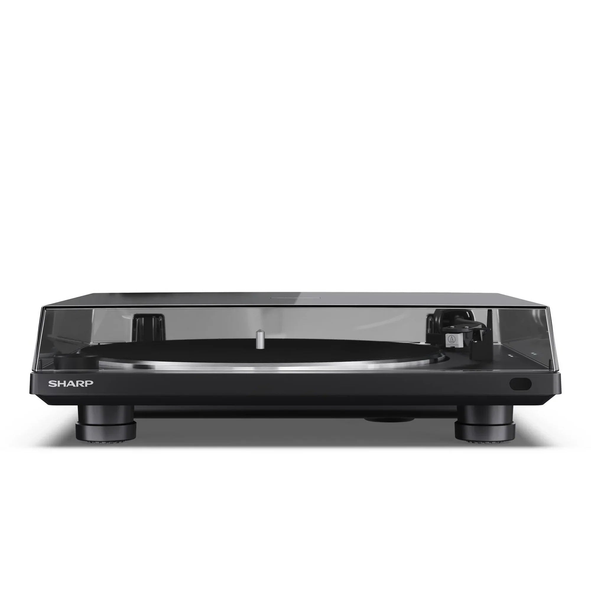 Sharp RP-TT100 Fully Automatic Belt Drive Bluetooth Turntable with Built-in Preamp Black