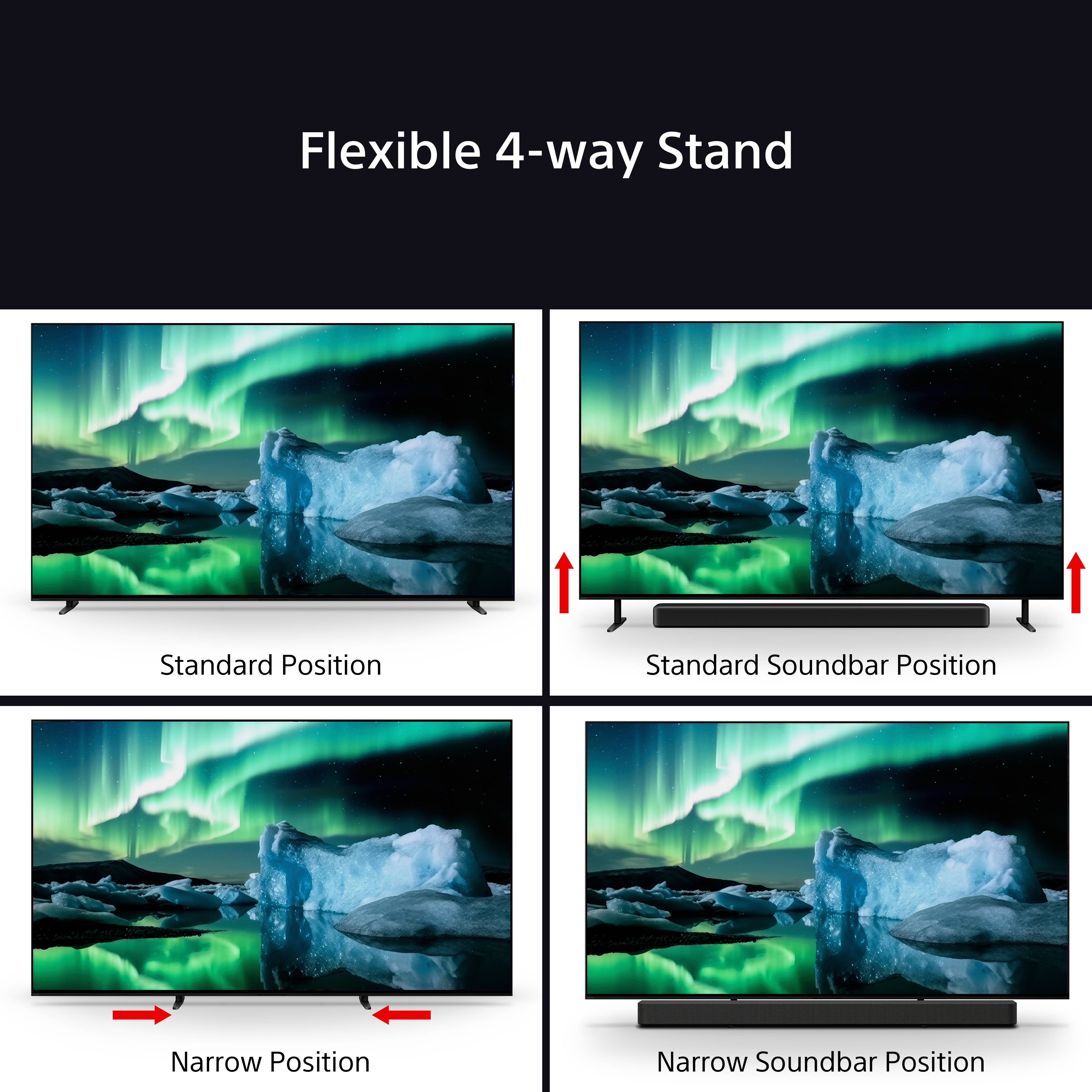 Sony K55XR80PU 55 Inch BRAVIA 8 4K UHD HDR OLED Smart TV with BRAVIA Theatre Bar 8 HTA8000 Soundbar Bundle