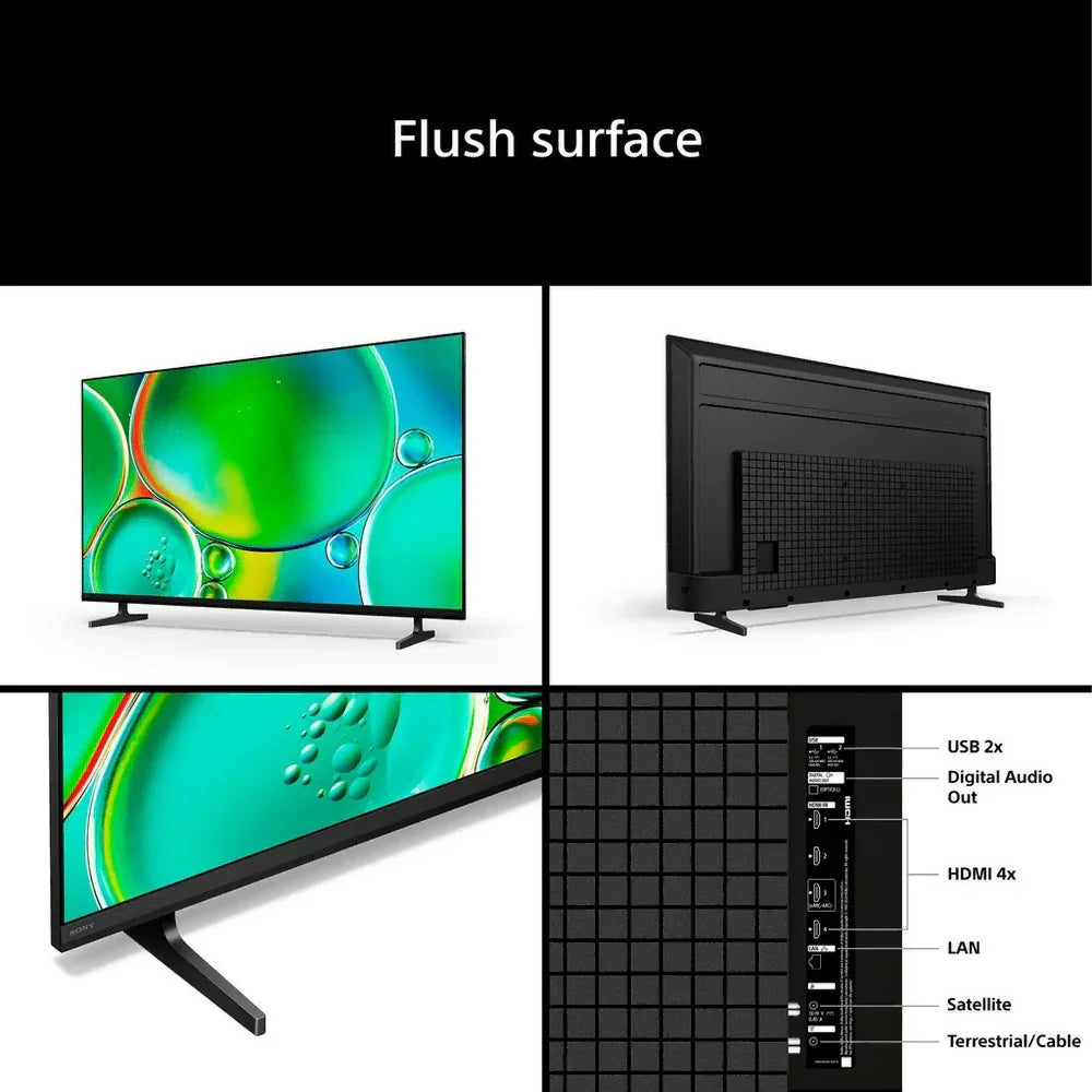 Sony K65S25M2PB 65 Inch BRAVIA 2 II Direct LED 4K Ultra HD HDR Smart Google TV 2026