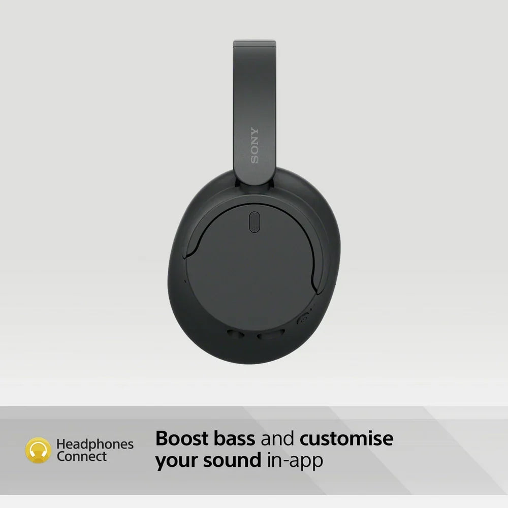 Sony PS-LX3BT Wireless Bluetooth Turntable with WH-CH720N Wireless Noise Cancelling Headphones - Black