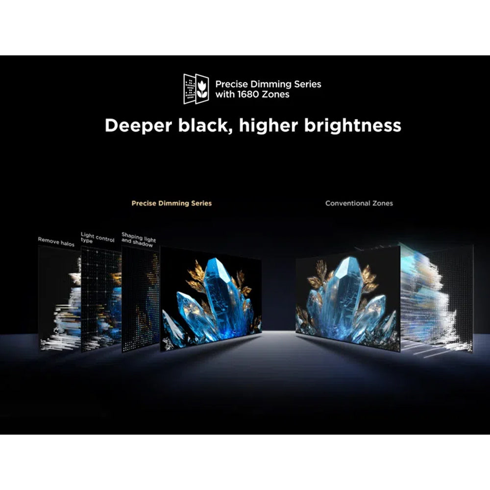 TCL 65C8K-UK 65 Inch C8K 4K Ultra HD HDR Premium QD-Mini LED Smart TV