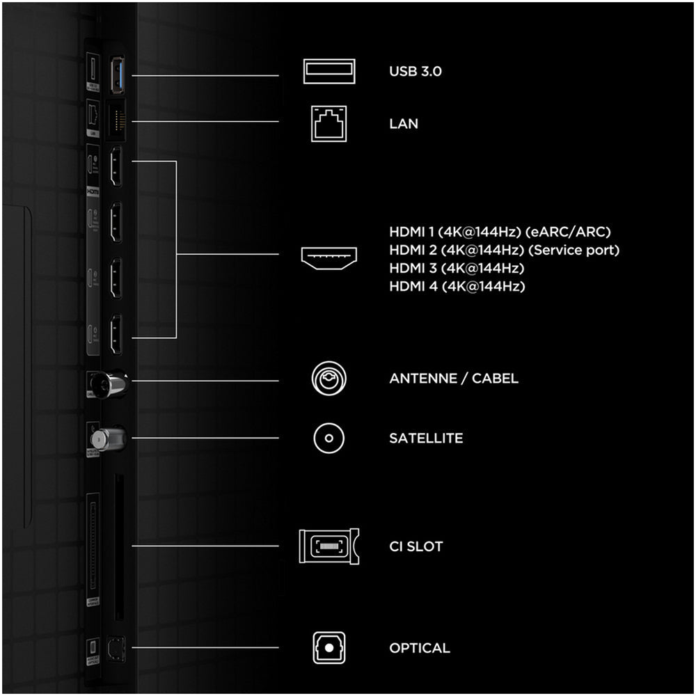 TCL 75C8L-UK 75 Inch C8L 4K Ultra HD HDR Premium SQD-Mini LED Smart Google TV 2026