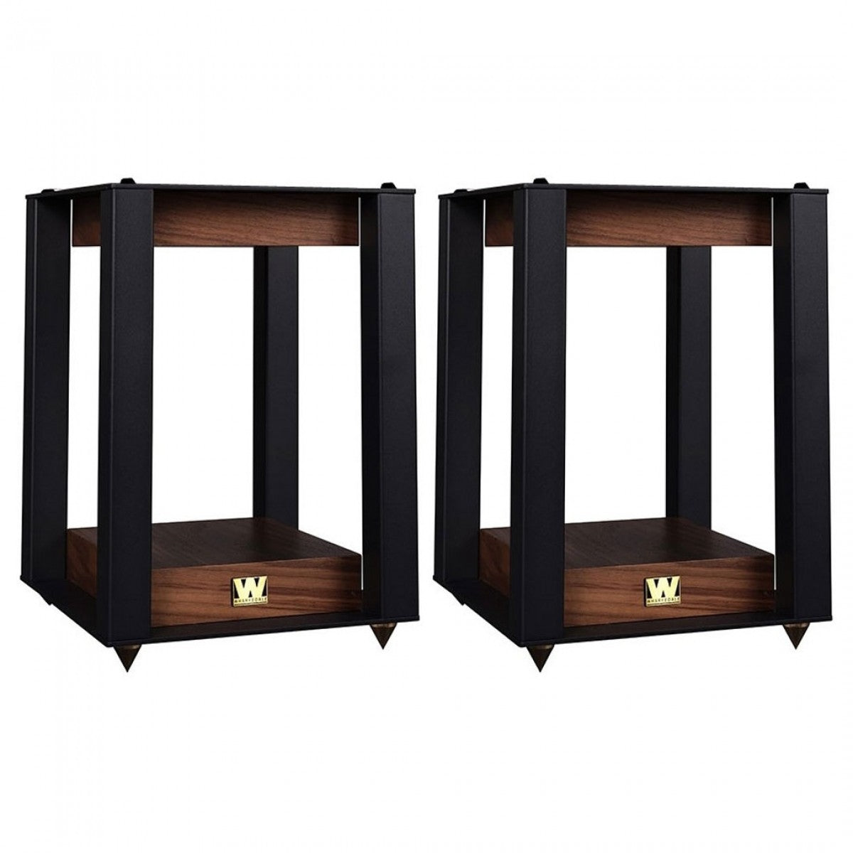 Wharfedale Linton Speaker Stands Pair for Linton and Super Linton Speakers - Walnut