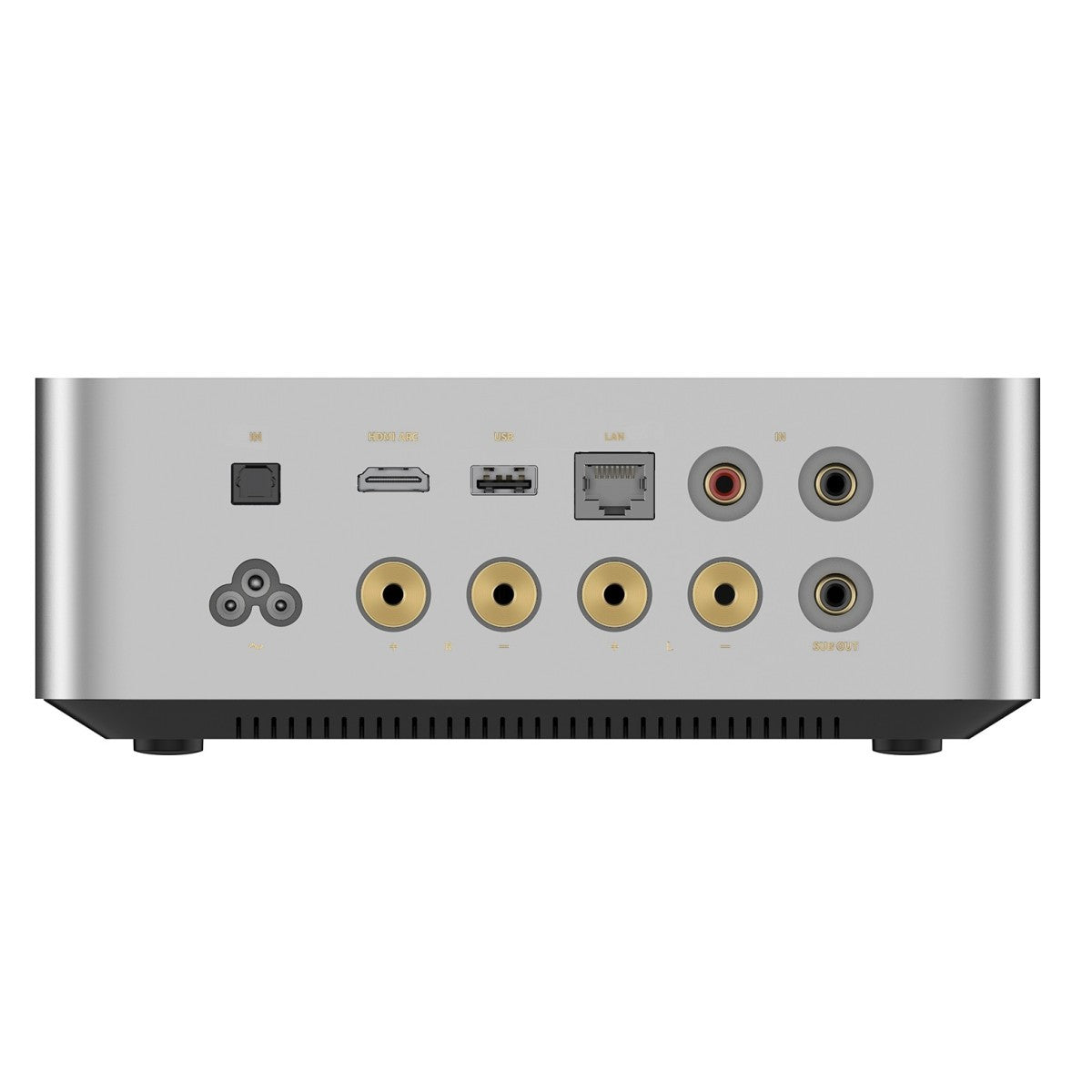 WiiM AMP ULTRA 100W High-Performance Streaming Amplifier Silver