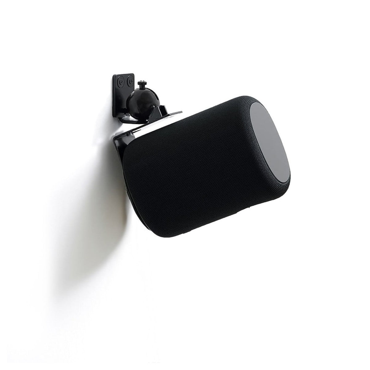 WiiM Sound Lite Wireless Smart Speaker with WiiM NorStone Wall Mount (Single) - Black