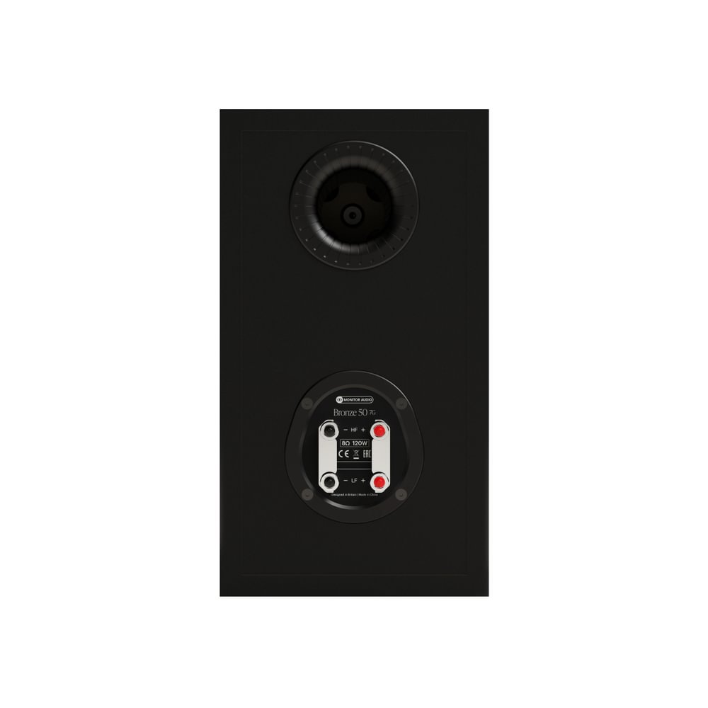 Yamaha AS501 Integrated Amplifier with Monitor Audio Bronze 50 7G Bookshelf Speakers Pair Black HiFi Package