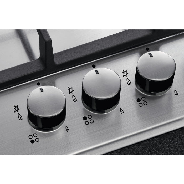 AEG Series 3000 HGE64200SM 60cm Slim line Gas Hob Stainless Steel
