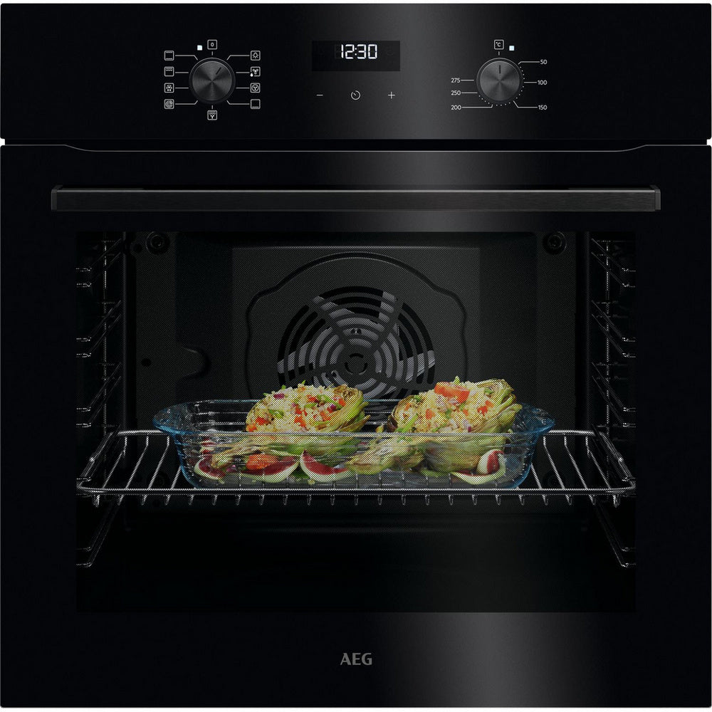 AEG Series 5000 OU5AB20XK SurroundCook Built In Electric Single Oven Black
