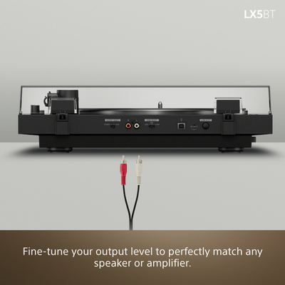 Sony PS-LX5BT Wireless Bluetooth Turntable with Bowers & Wilkins PX7 S3 Wireless Over-Ear Headphones
