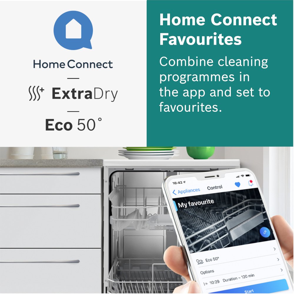 Bosch Series 2 SPS2IKW01G Slimline WiFi-enabled Dishwasher White - Ex-Display Clearance