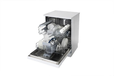 Sensis DWF0214FSDWA Freestanding Full Size Dishwasher White with 14 Place Settings