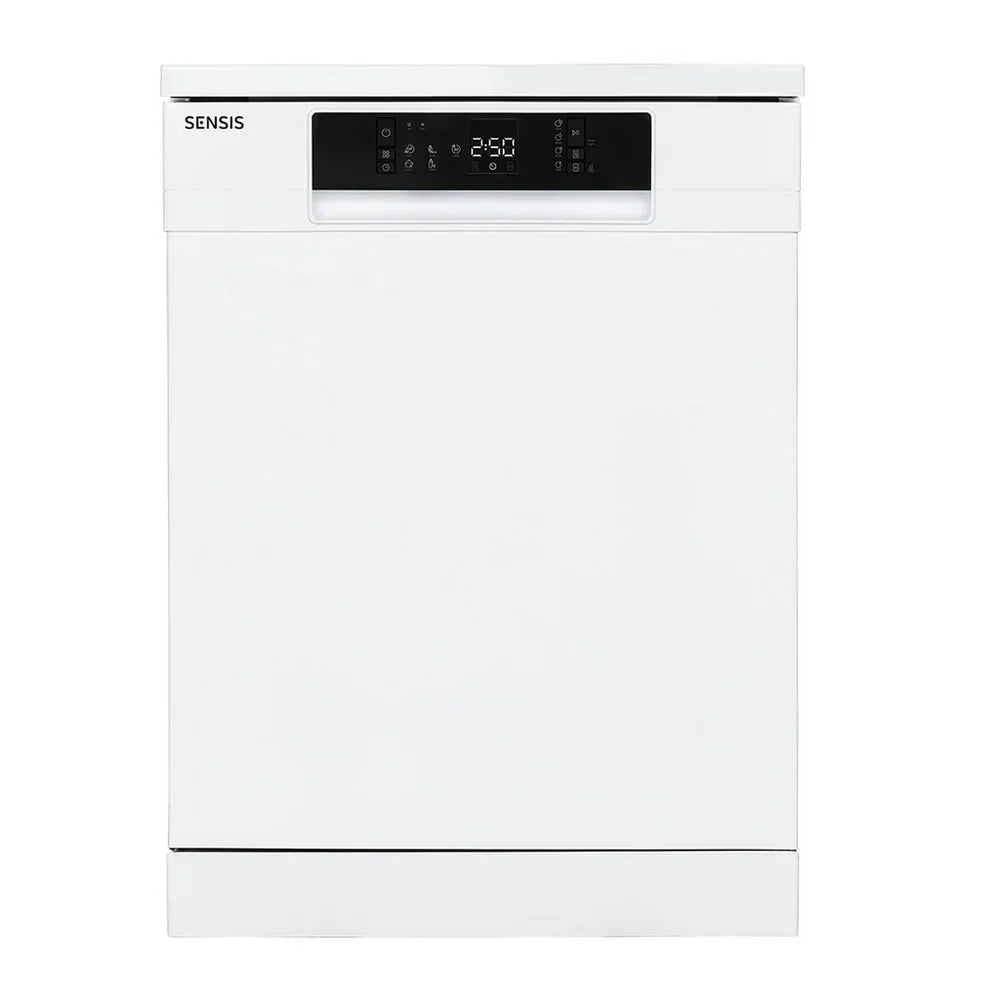 Sensis DWF0214FSDWA Freestanding Full Size Dishwasher White with 14 Place Settings