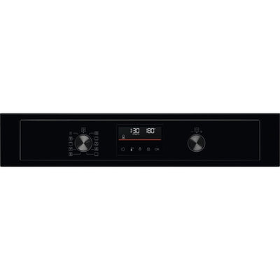 AEG 3000 Series BPX535A61B Air Fry Electric Single Built in Oven with Retractable Dials in Black